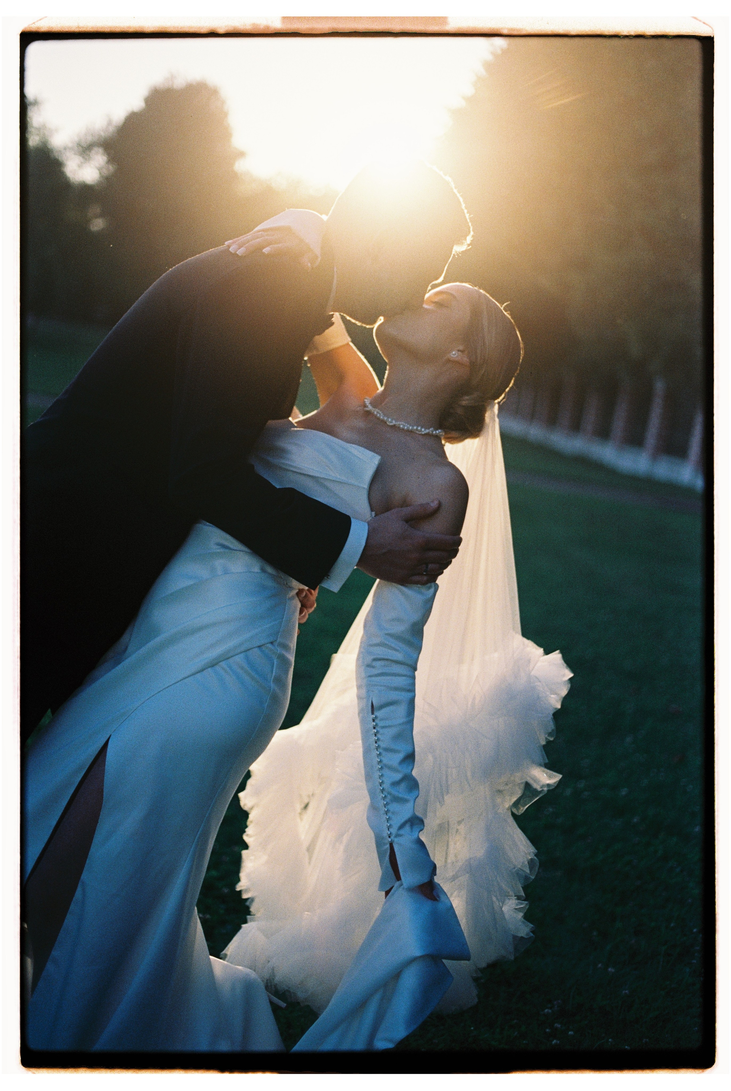 На закате. Свадебный фотограф в Москве