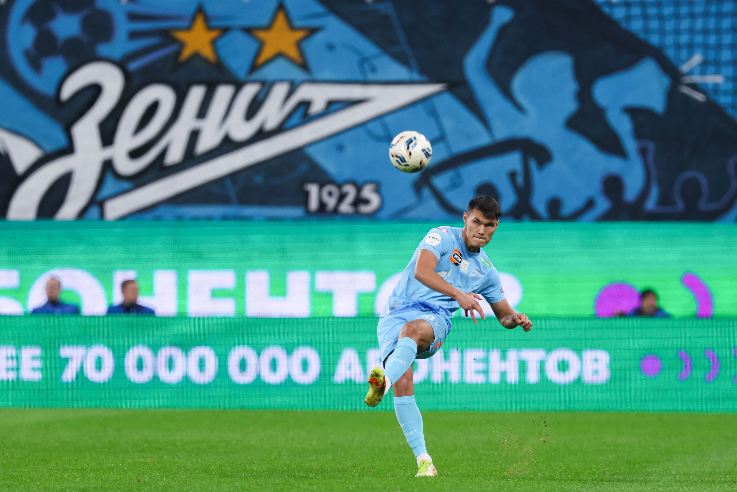 ФК «Зенит» — ФК «Локомотив» 14 тур РПЛ 01.11.2025. Спортивный и репортажный фотограф Антон Тереханов