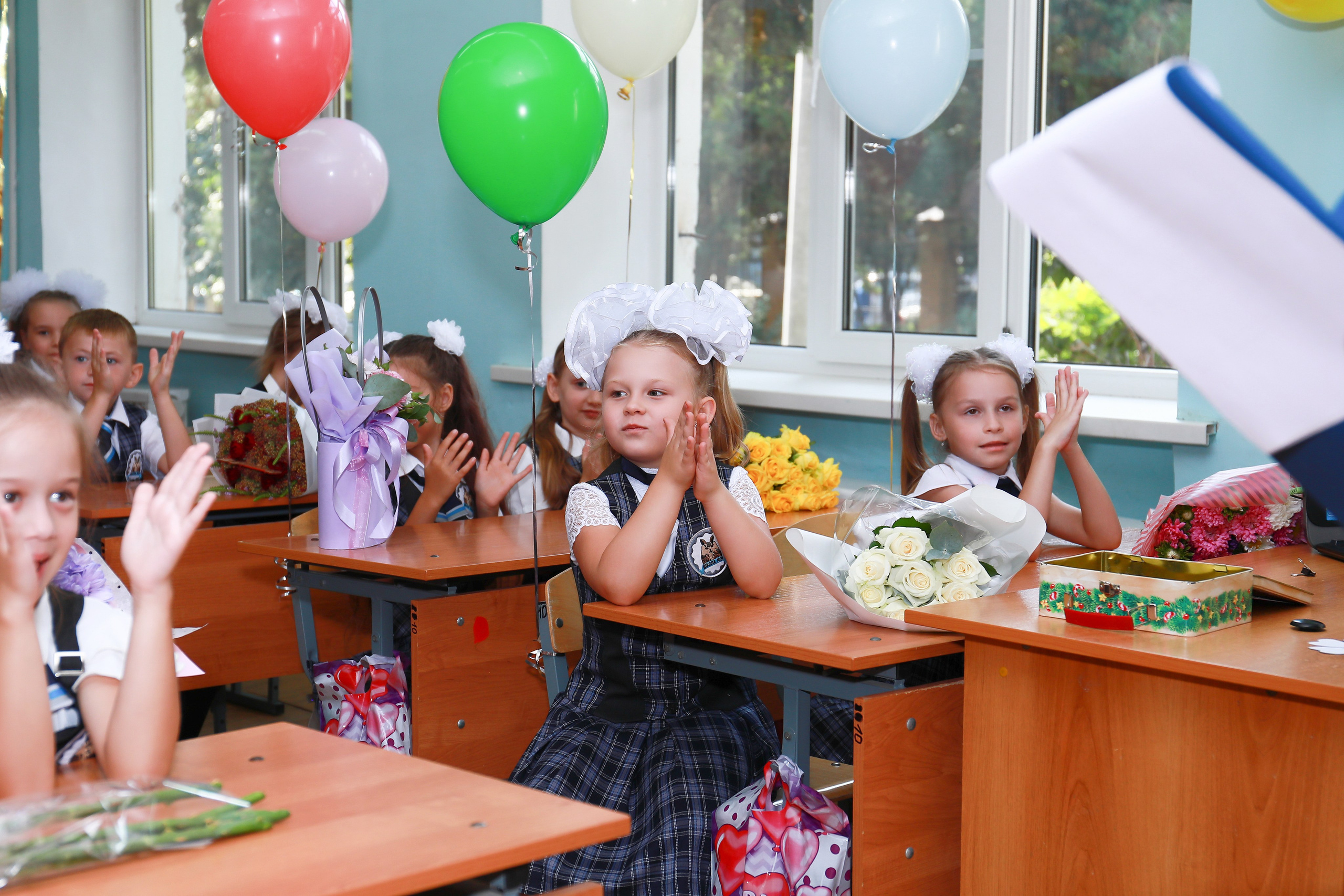 1 сентября (Школа 31). Детский семейный фотограф Краснодар