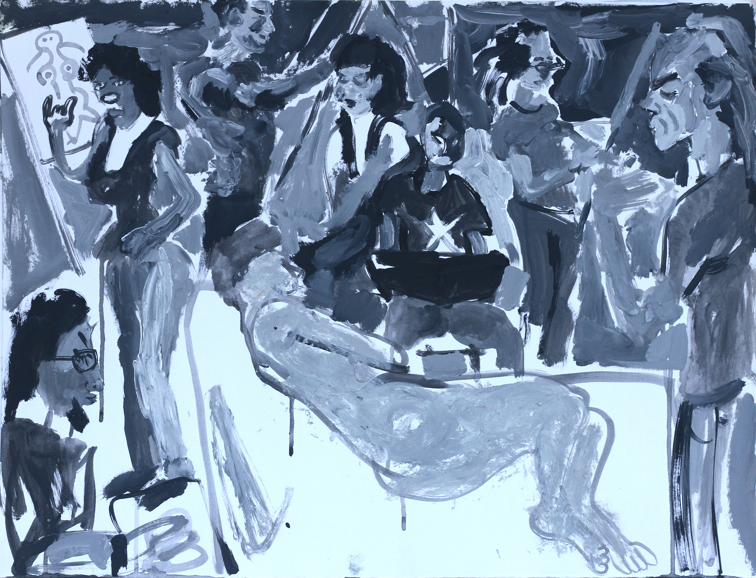 Обнаженная натура. Уральский художник-график Виктор Корьякин