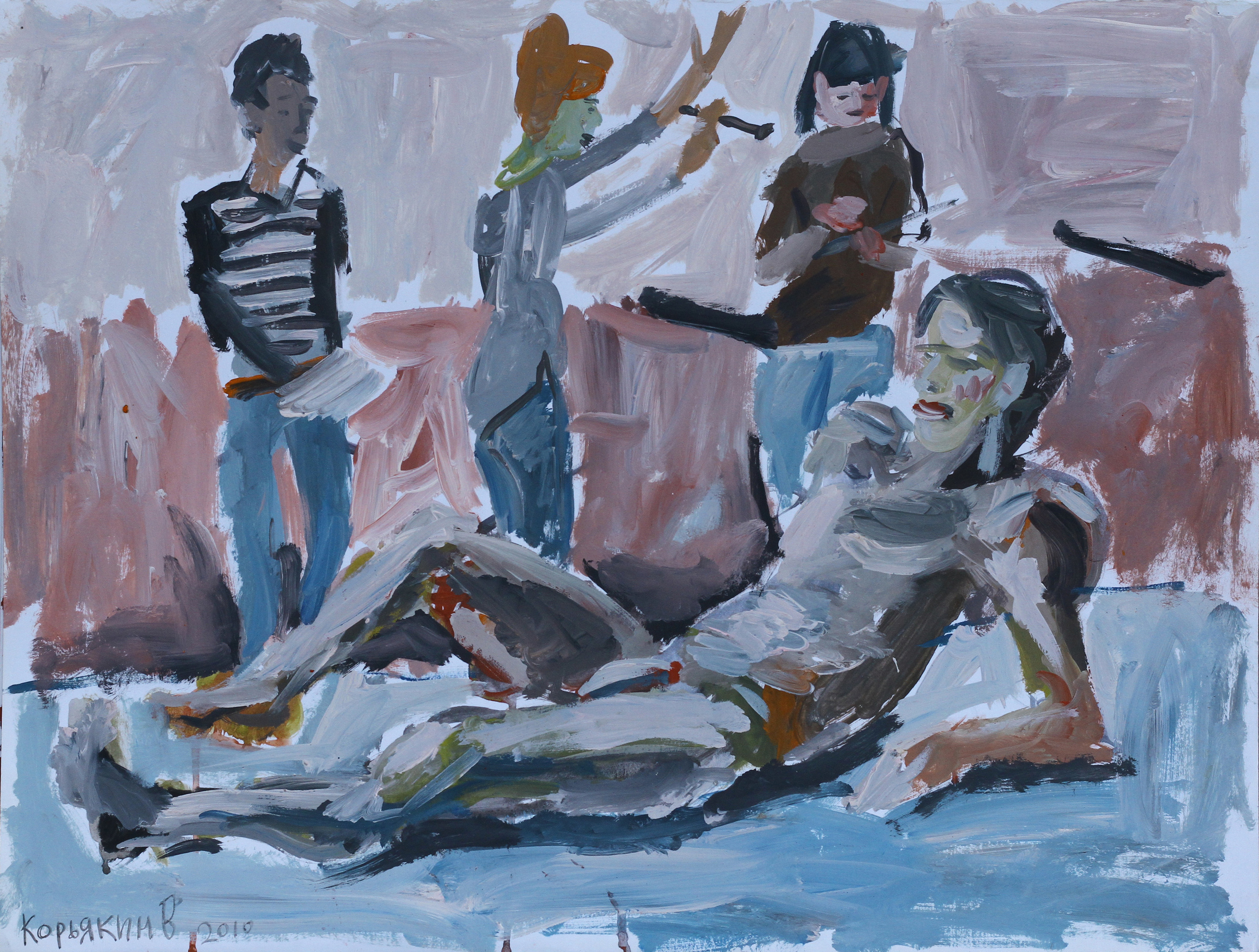 Обнаженная натура. Уральский художник-график Виктор Корьякин