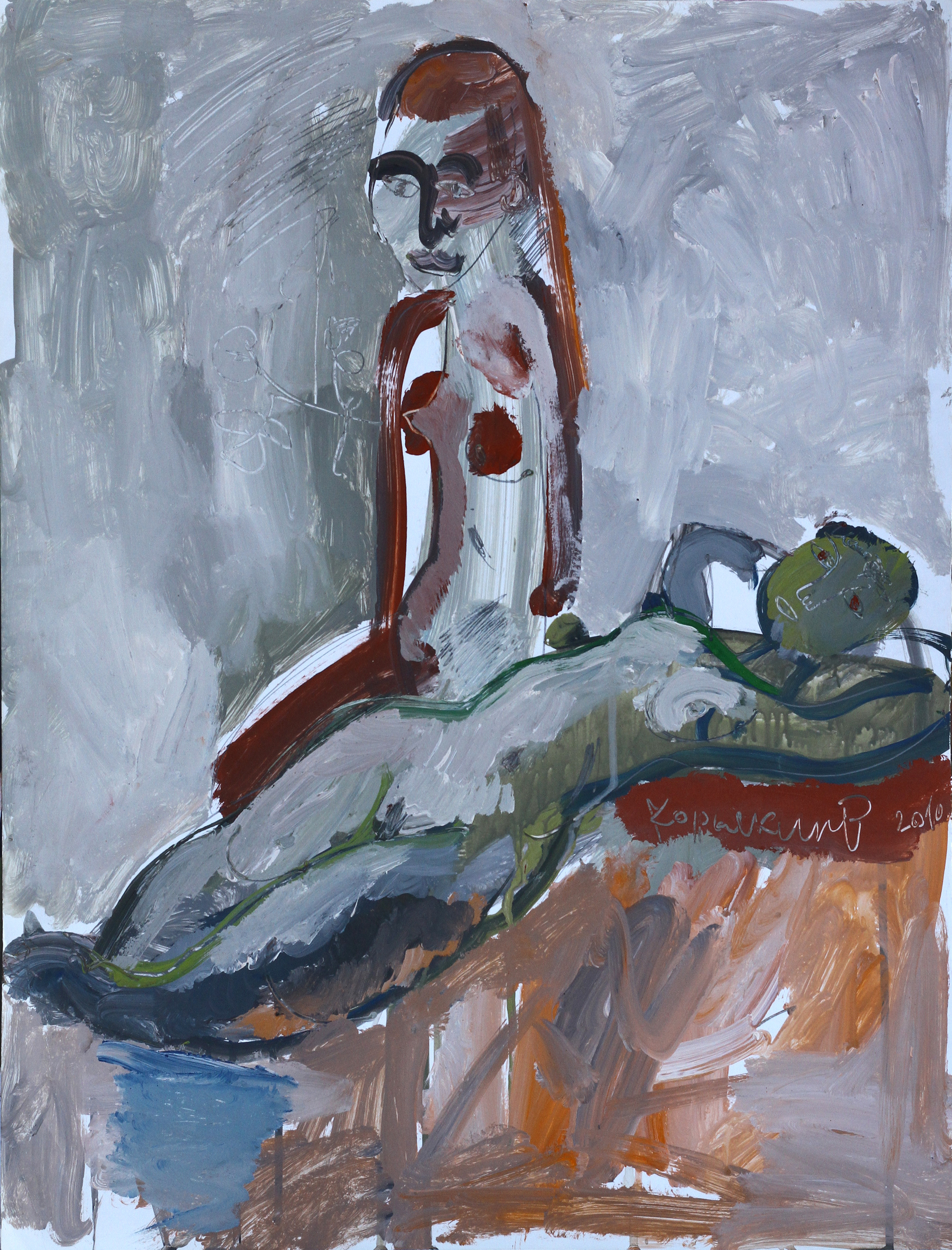 Обнаженная натура. Уральский художник-график Виктор Корьякин