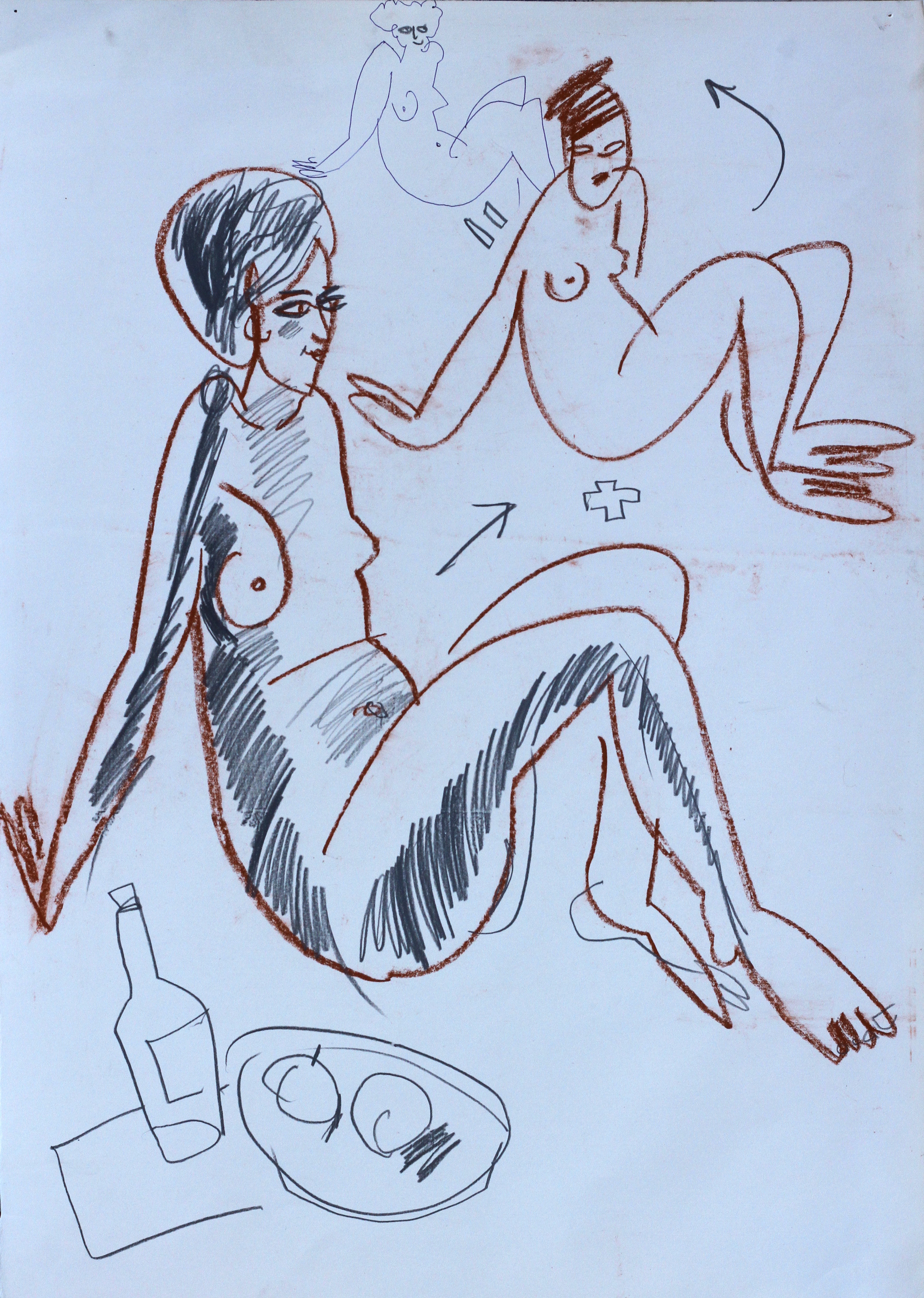 Обнаженная натура. Уральский художник-график Виктор Корьякин