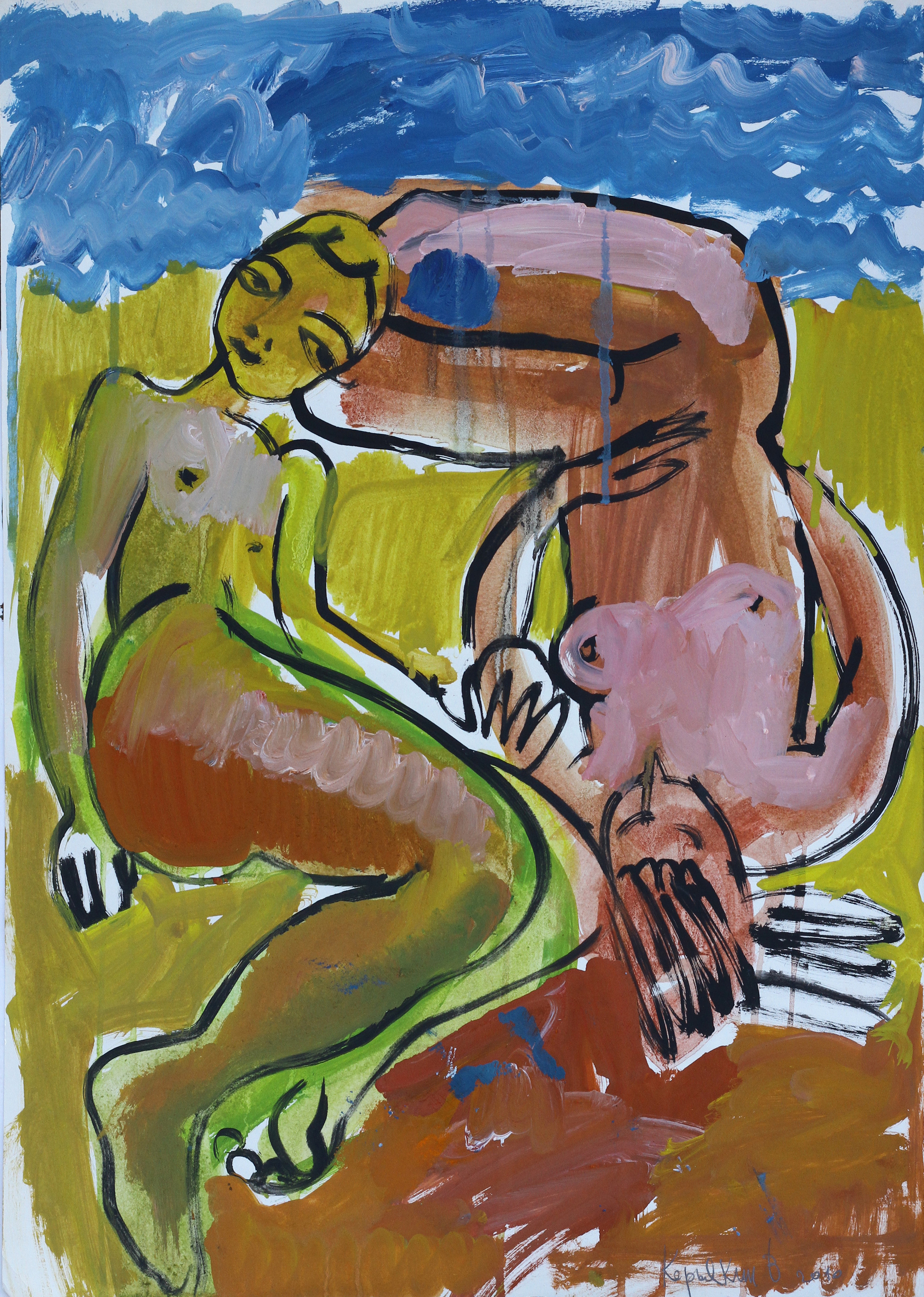 Обнаженная натура. Уральский художник-график Виктор Корьякин