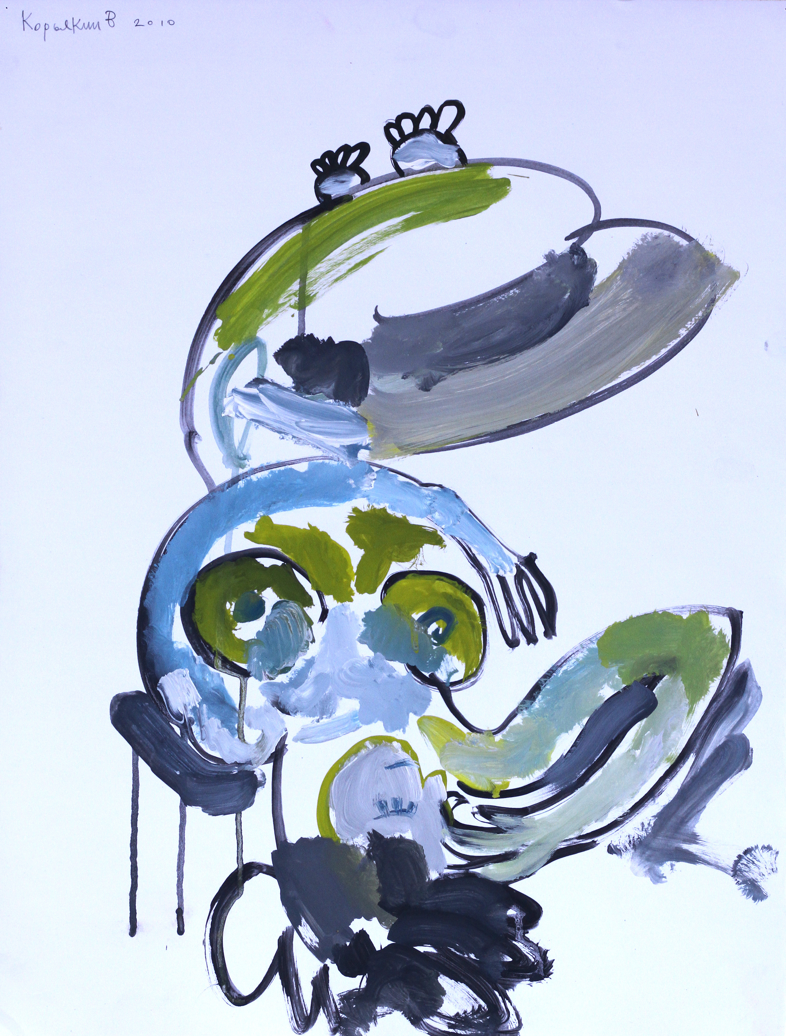 Обнаженная натура. Уральский художник-график Виктор Корьякин