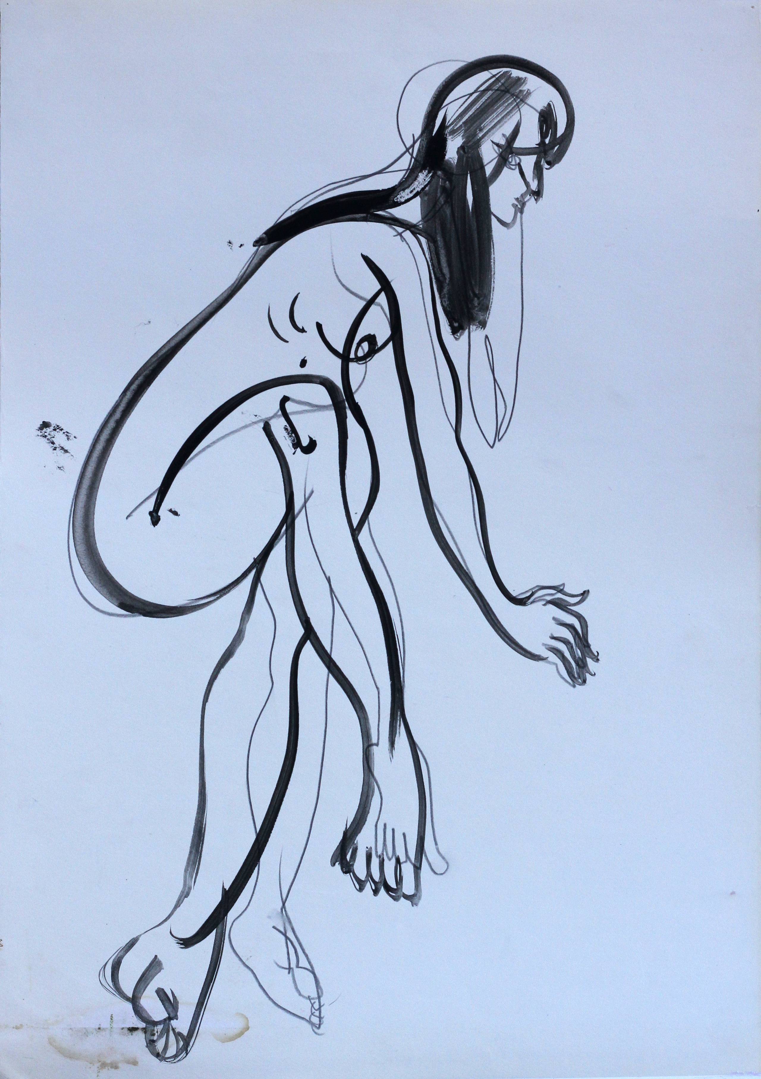 Обнаженная натура. Уральский художник-график Виктор Корьякин