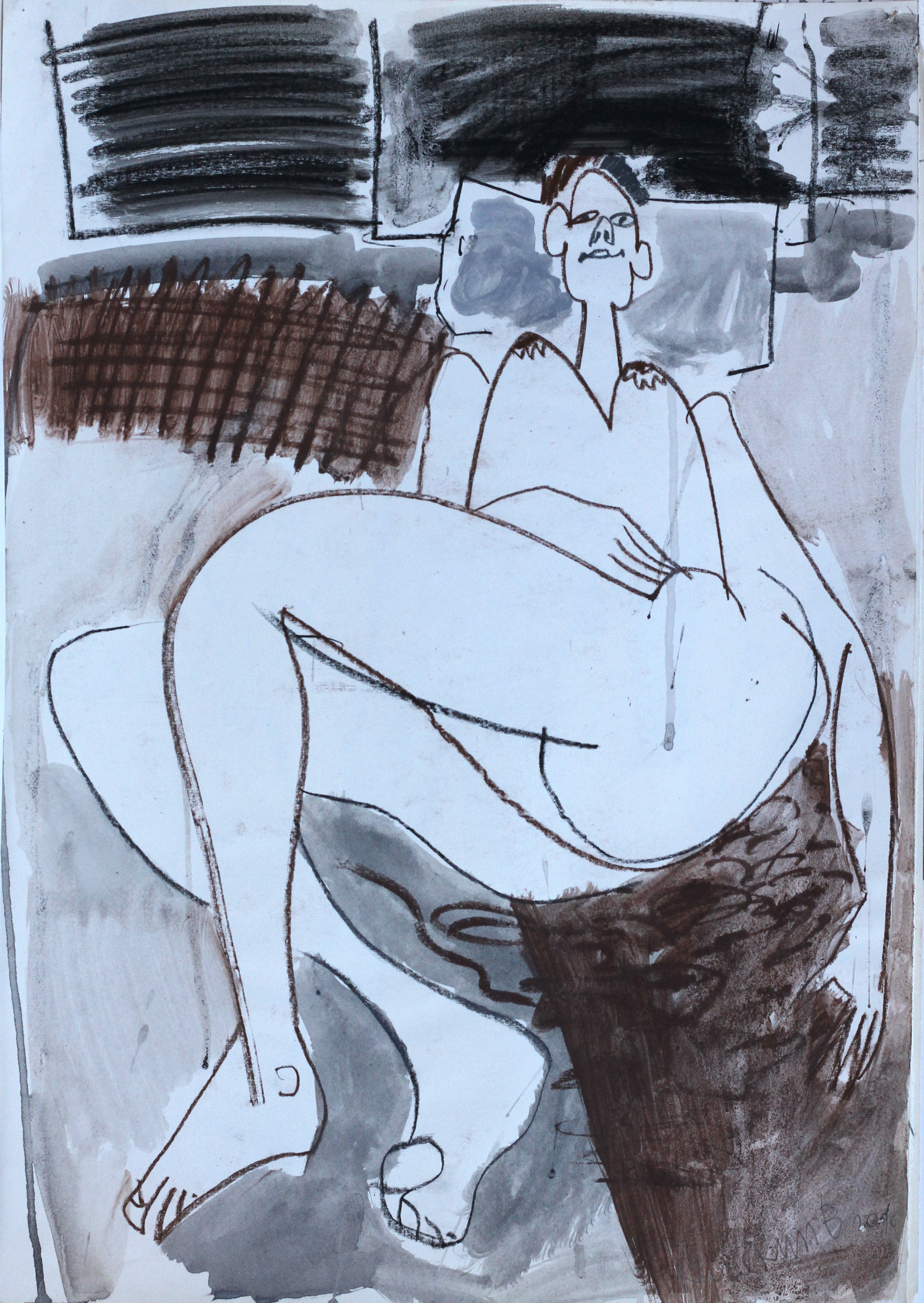 Обнаженная натура. Уральский художник-график Виктор Корьякин