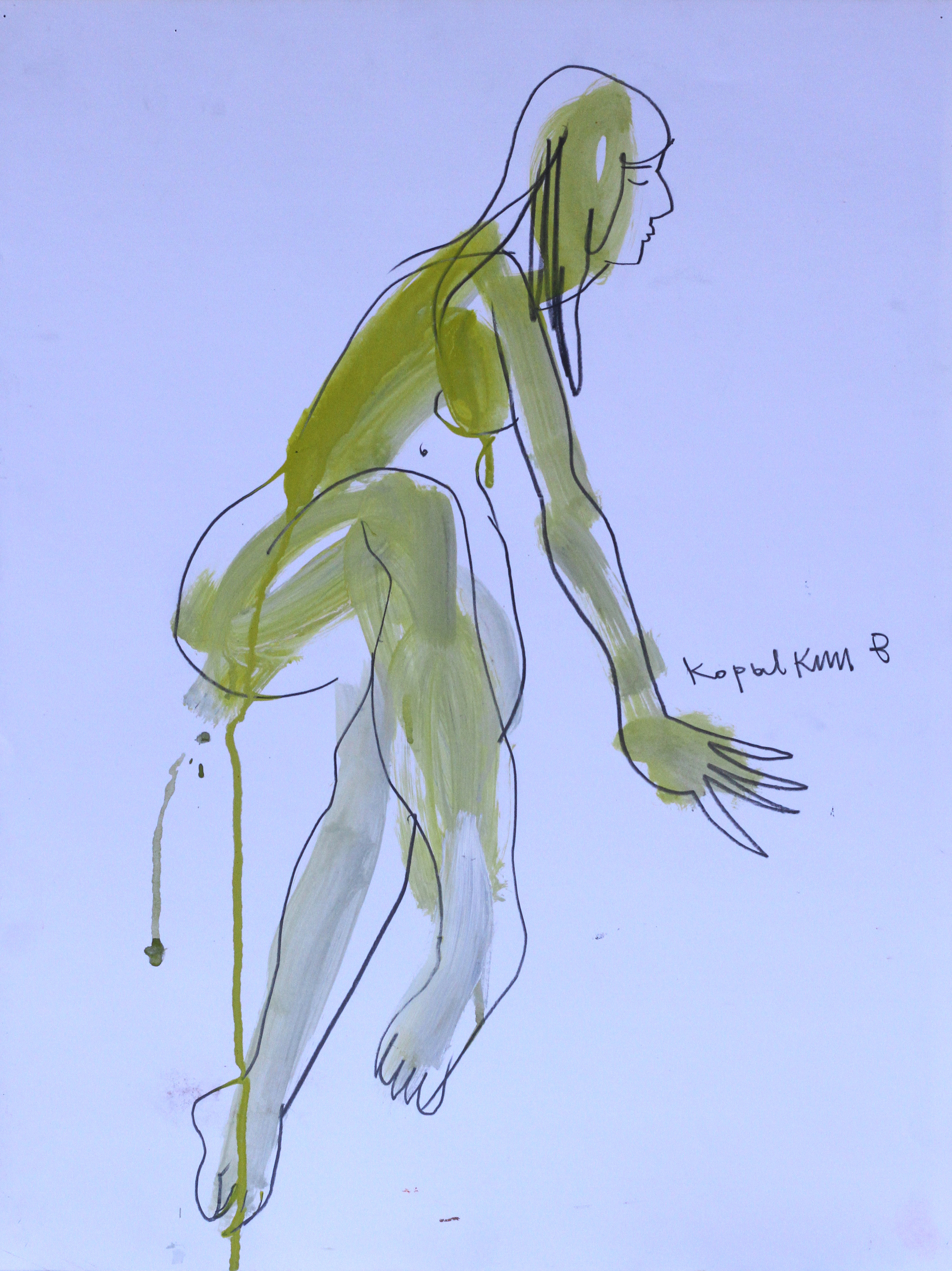 Обнаженная натура. Уральский художник-график Виктор Корьякин