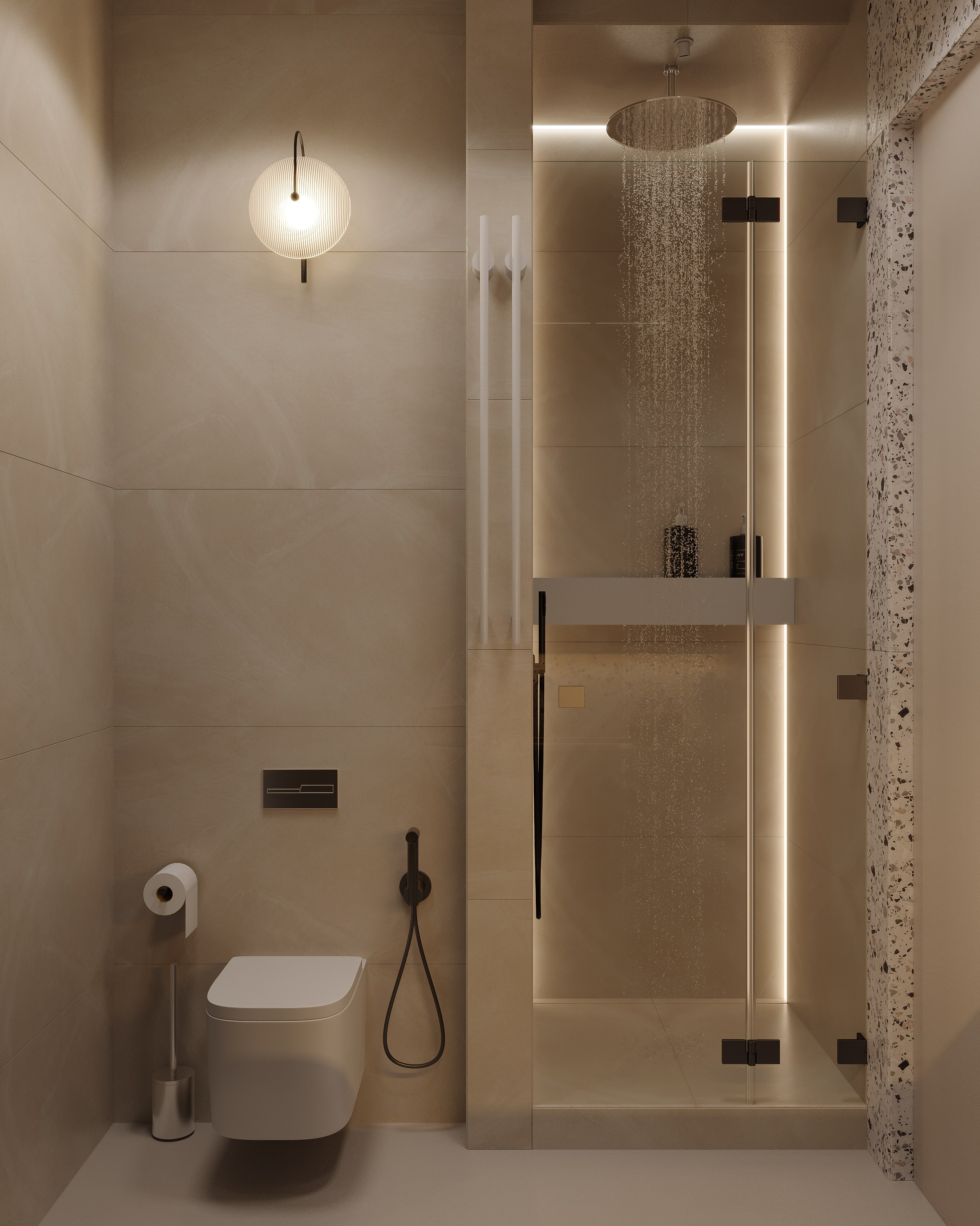 Квартира для LSD Bureau. 3D визуализация интерьера и архитектурной среды