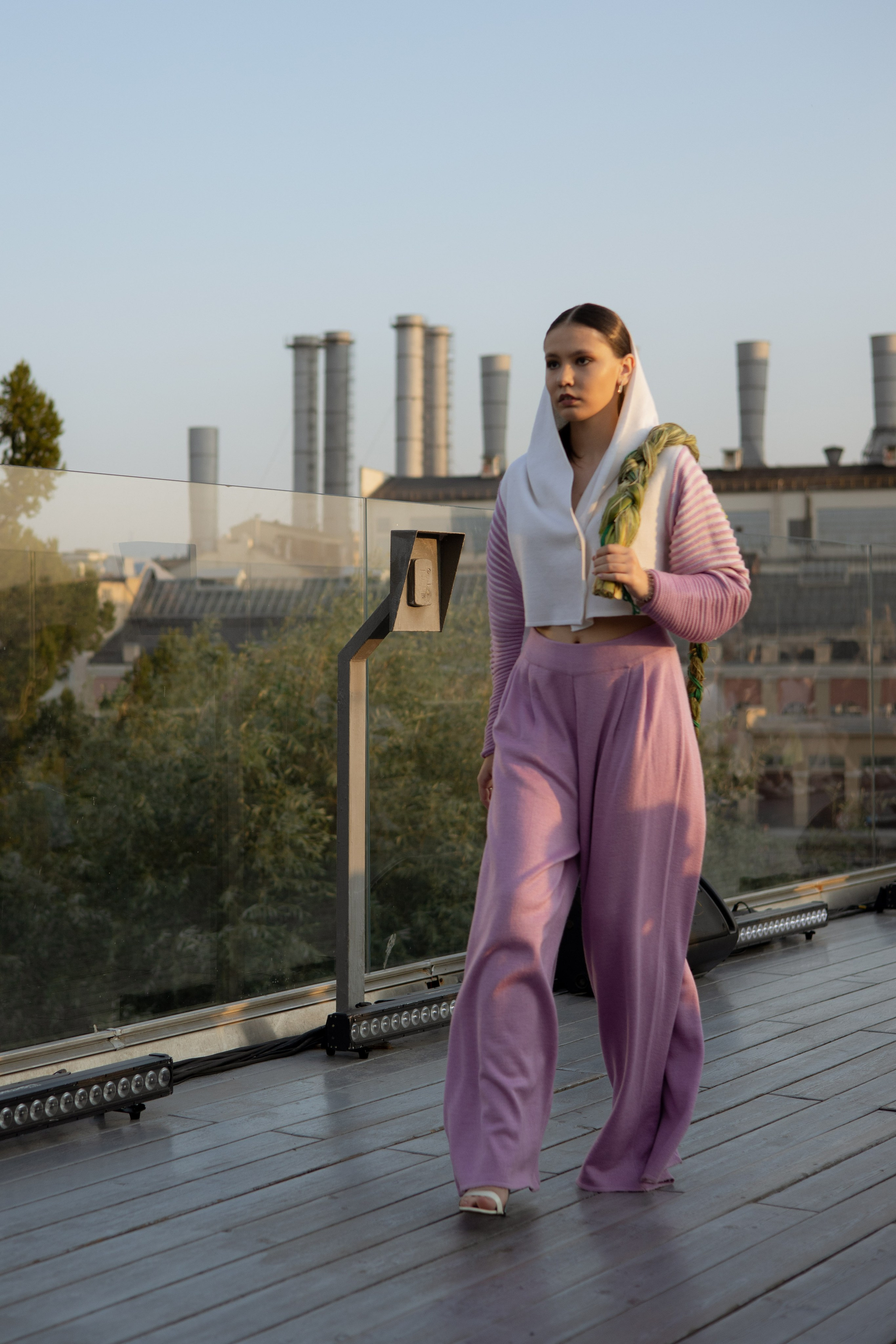 Модный показ. Парящий мост. Оформление свадеб, декор свадеб Вера Маркова, Москва