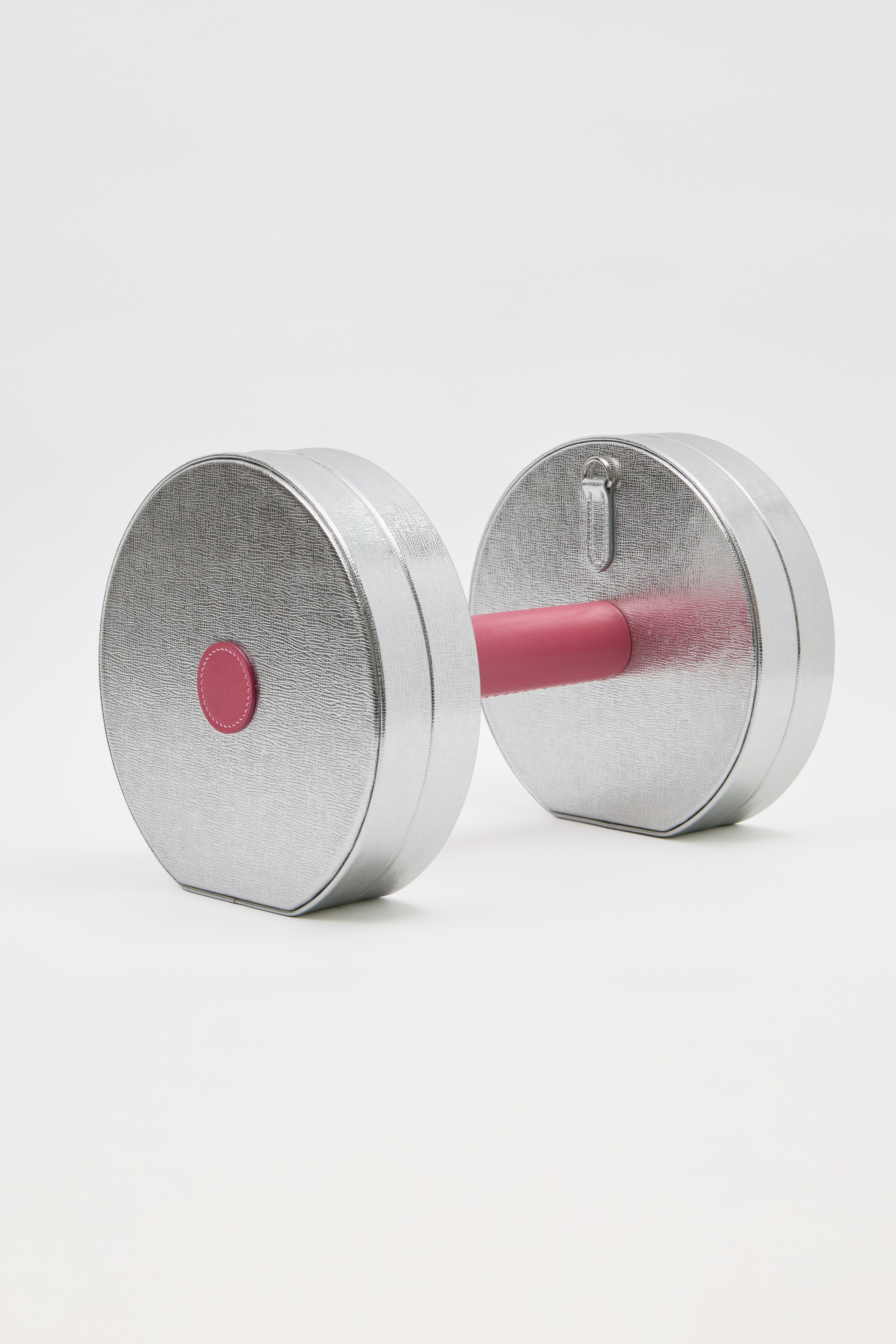 Сумка DUMBBELL BAG Silver. Частный мастер — дизайнер по созданию аксессуаров из кожи Олег Шарыгин