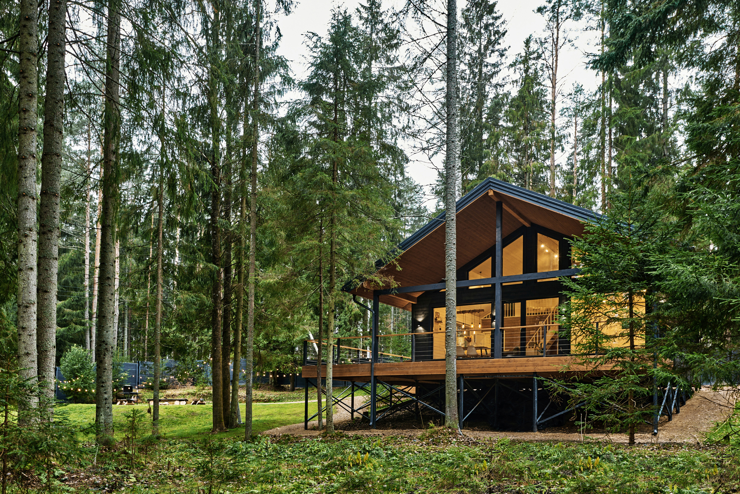 FOX IN FOREST | КОТТЕДЖ ДЛЯ ОТДЫХА. Интерьерный и архитектурный фотограф в Сочи МАКСИМ КСЕНЗОВ