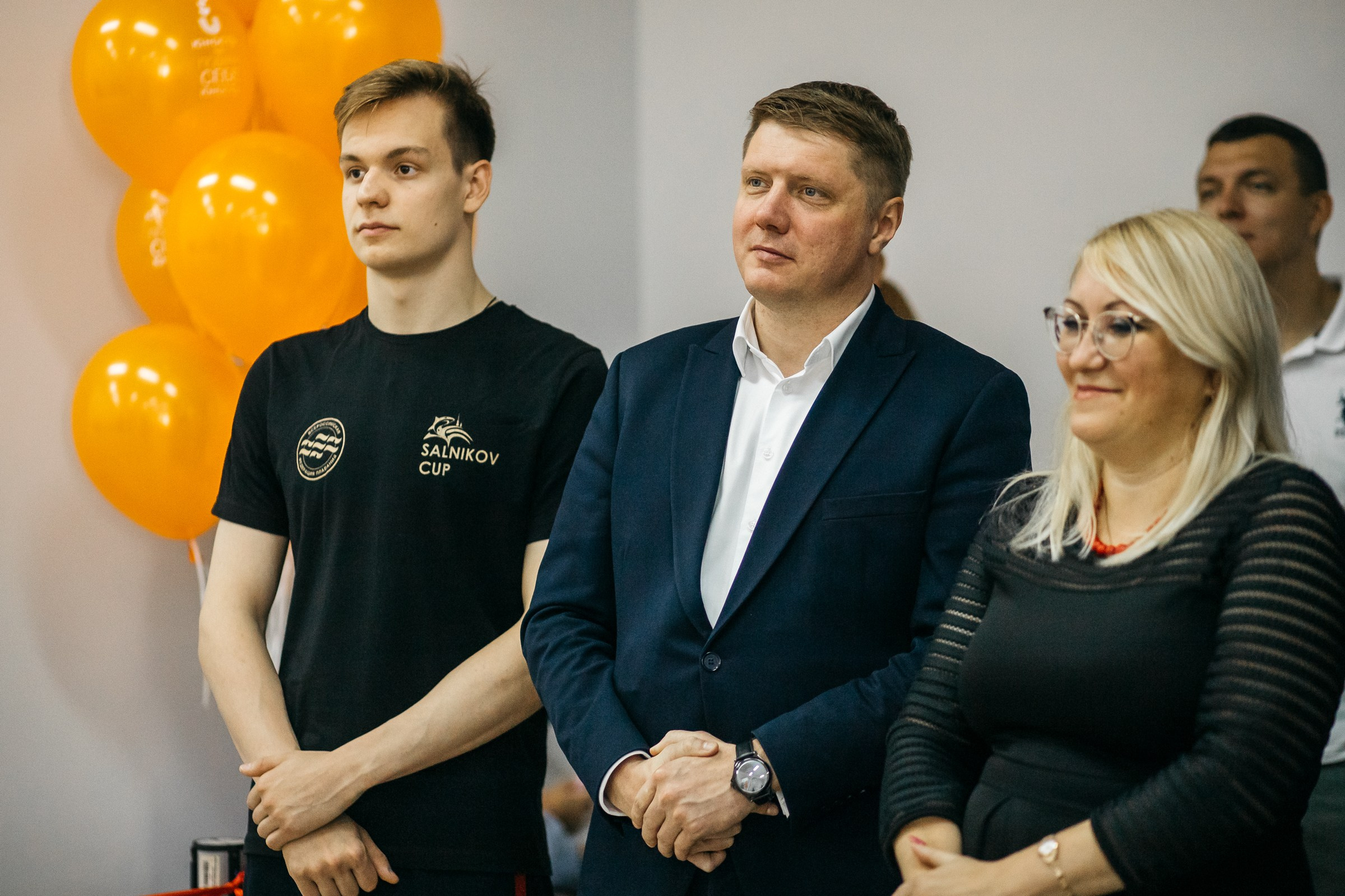 Открытие бассейна