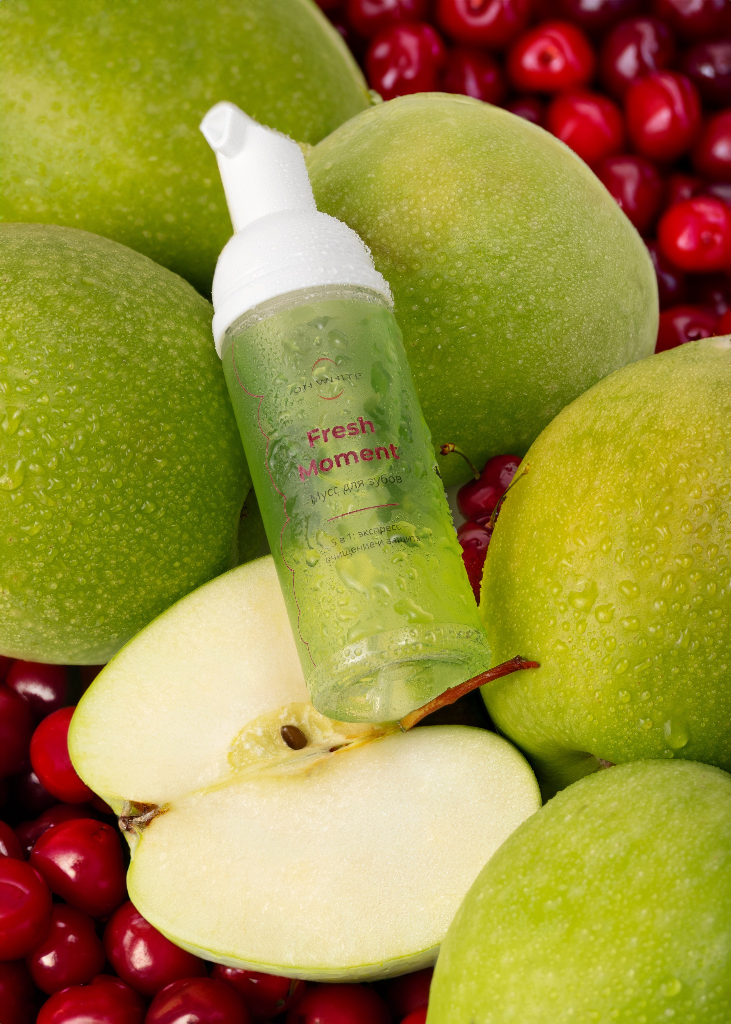 On White зубной порошок и мусс. Екатерина Лементуева фуд-фотограф, предметный фотограф, Новосибирск