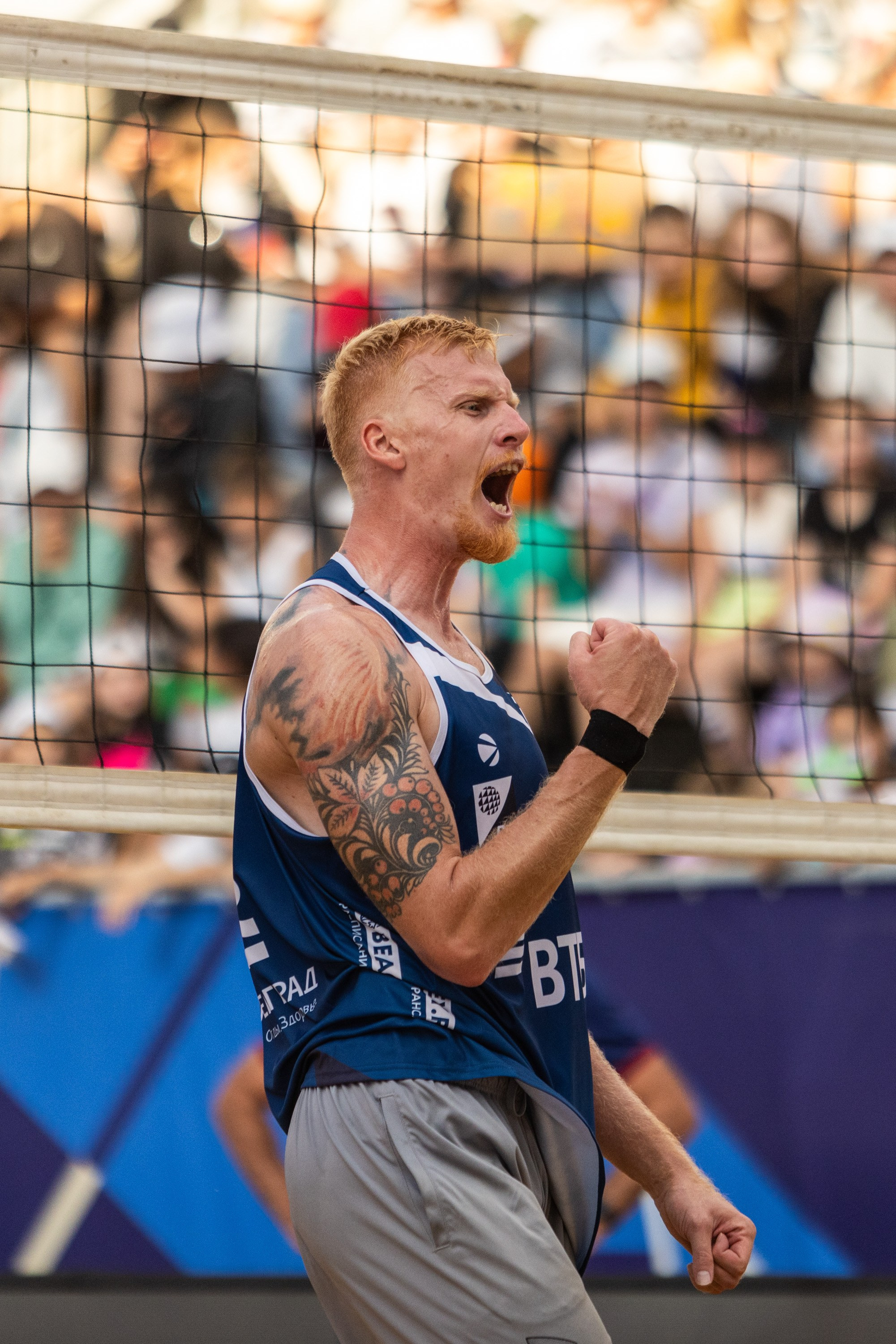 Пляжный волейбол. Фотограф Марина Кобзева