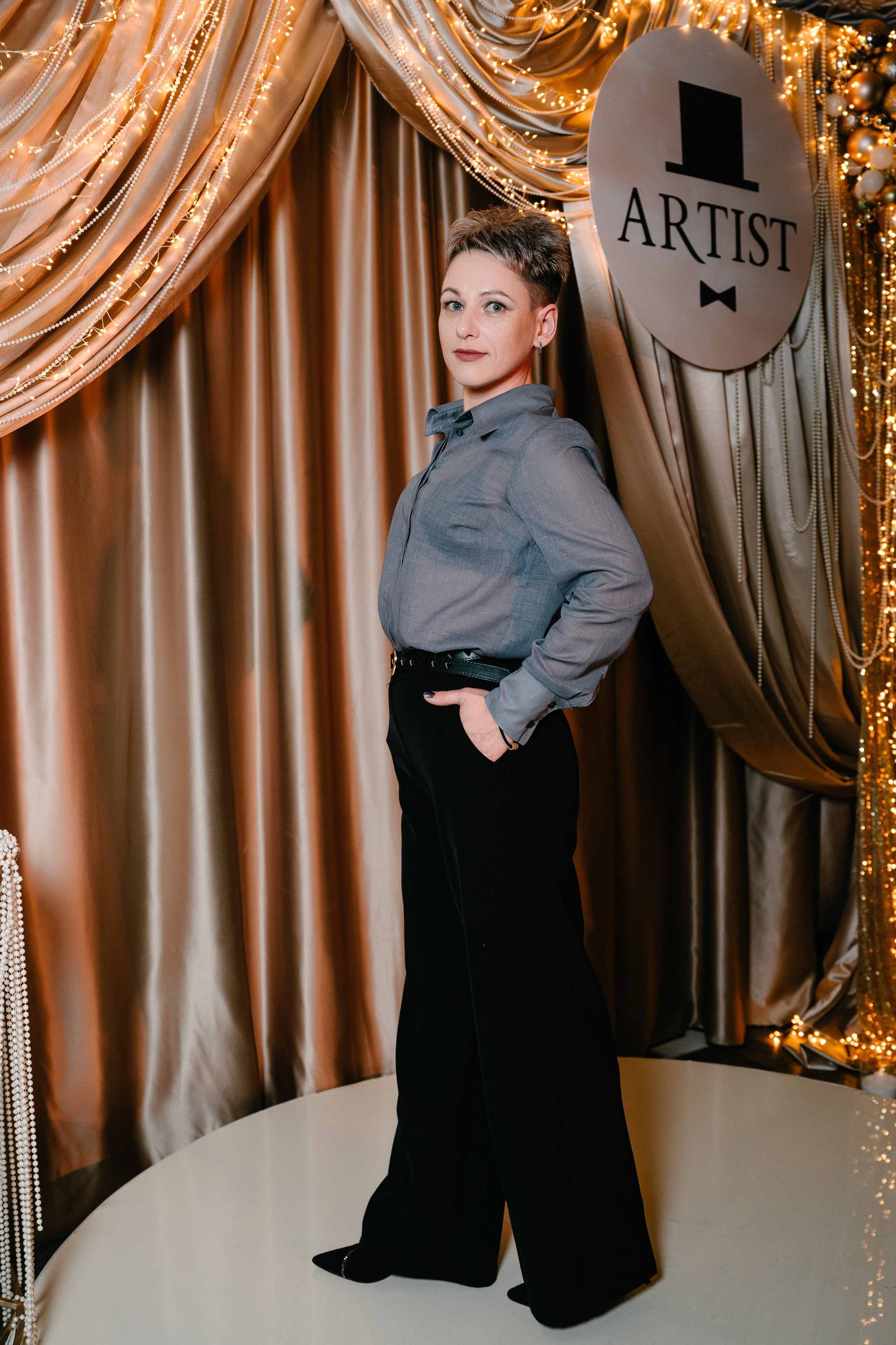 Новогодний вечер в Артисте. Свадебный и семейный фотограф в Воронеже Анастасия Бойко