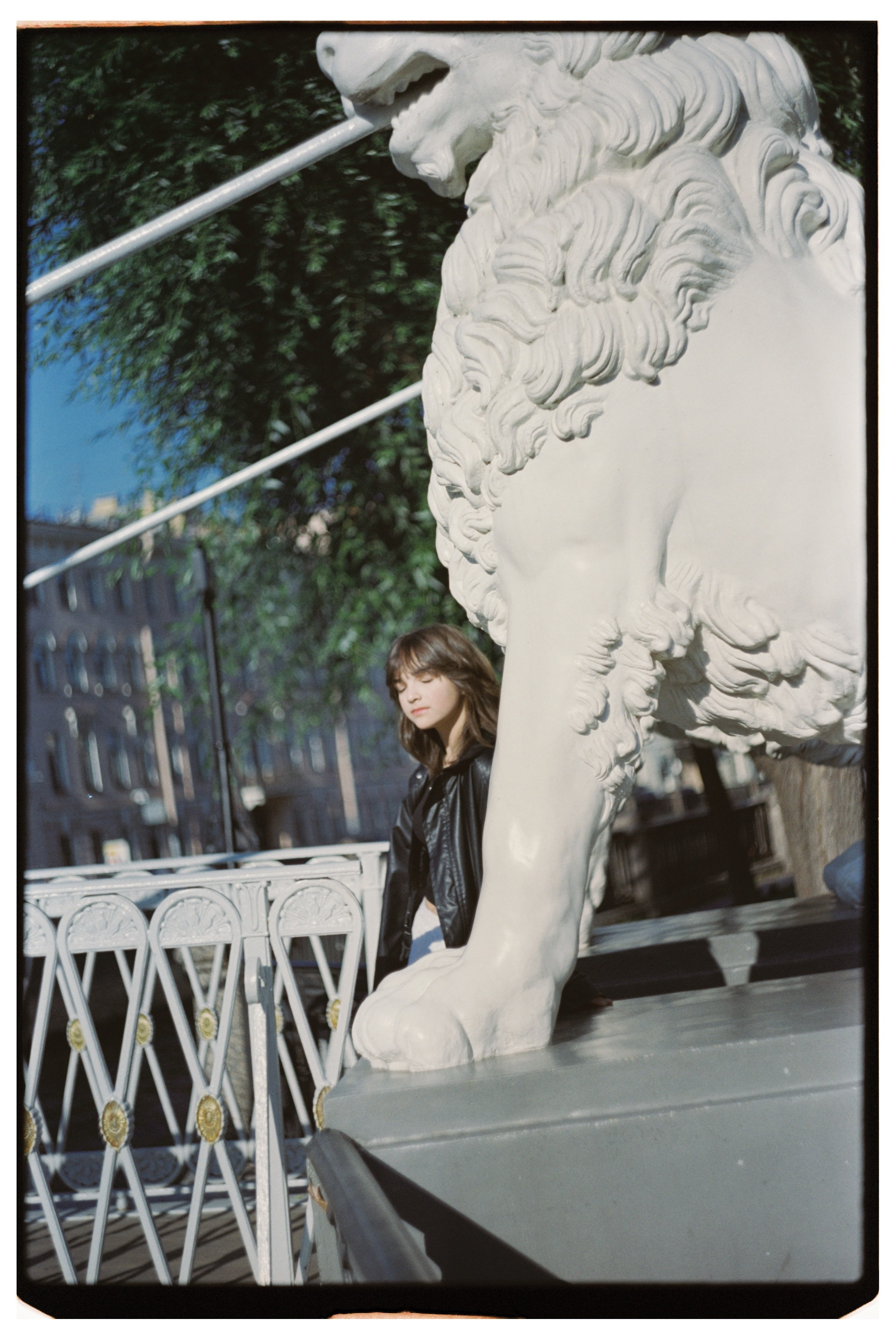 Прогулочная фотосессия на плёнку для Лены в Санкт-Петербурге. Светлана Гопанюк. Портретный фотограф. Санкт-Петербург. СПб