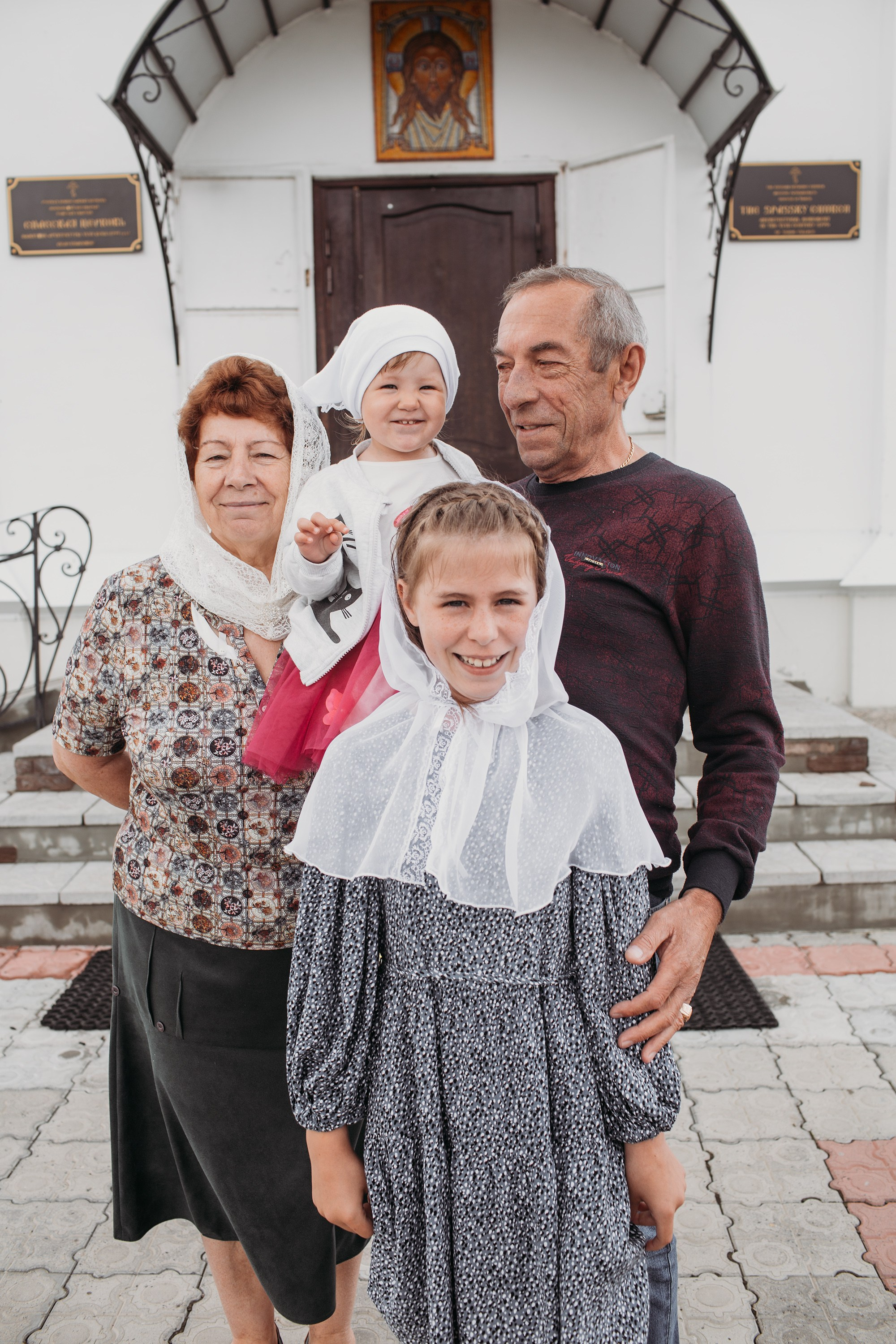 Крещение. Спасский храм с. Коларово. Семейный фотограф Томск