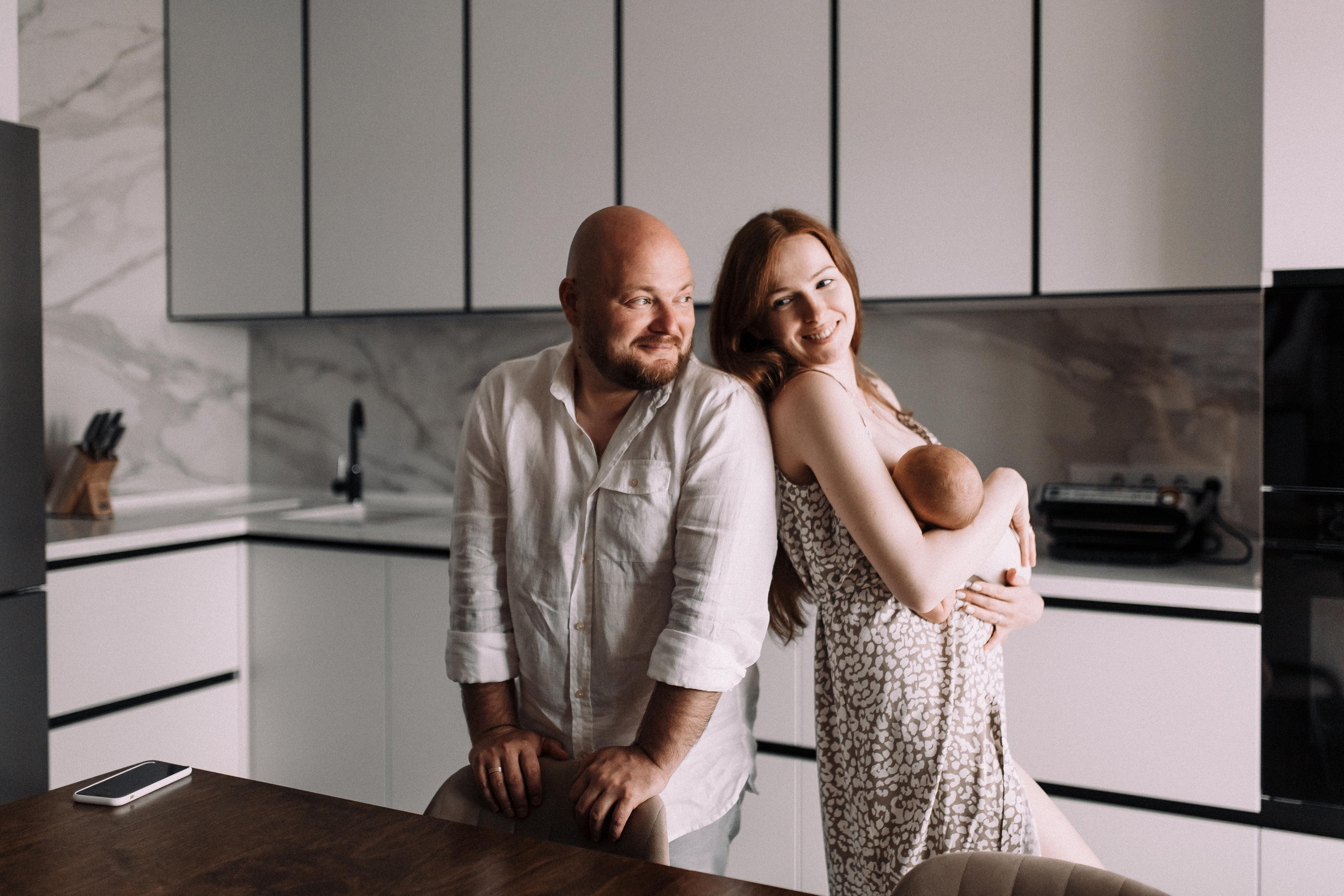 Настя Саша и Мирончик. Свадебный и семейный фотограф Москва Екатерина Верижникова