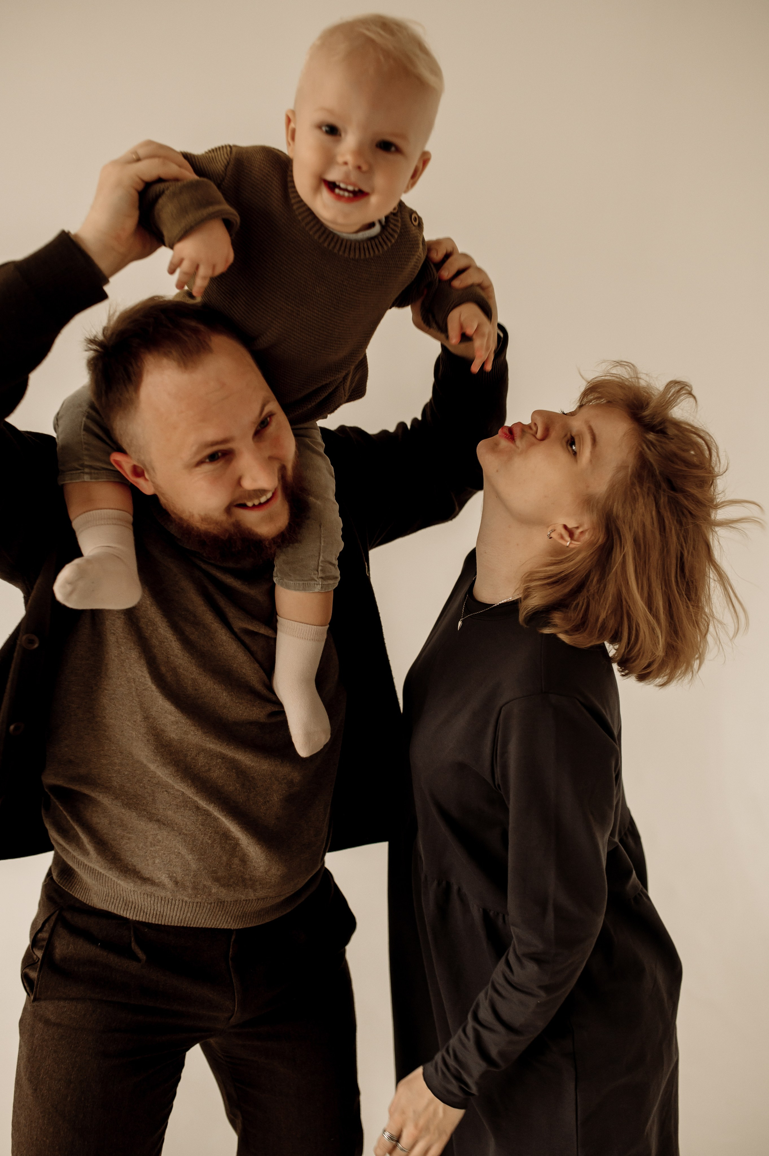 Аня, Миша и Тиша. Фотограф Мария Стрелкова