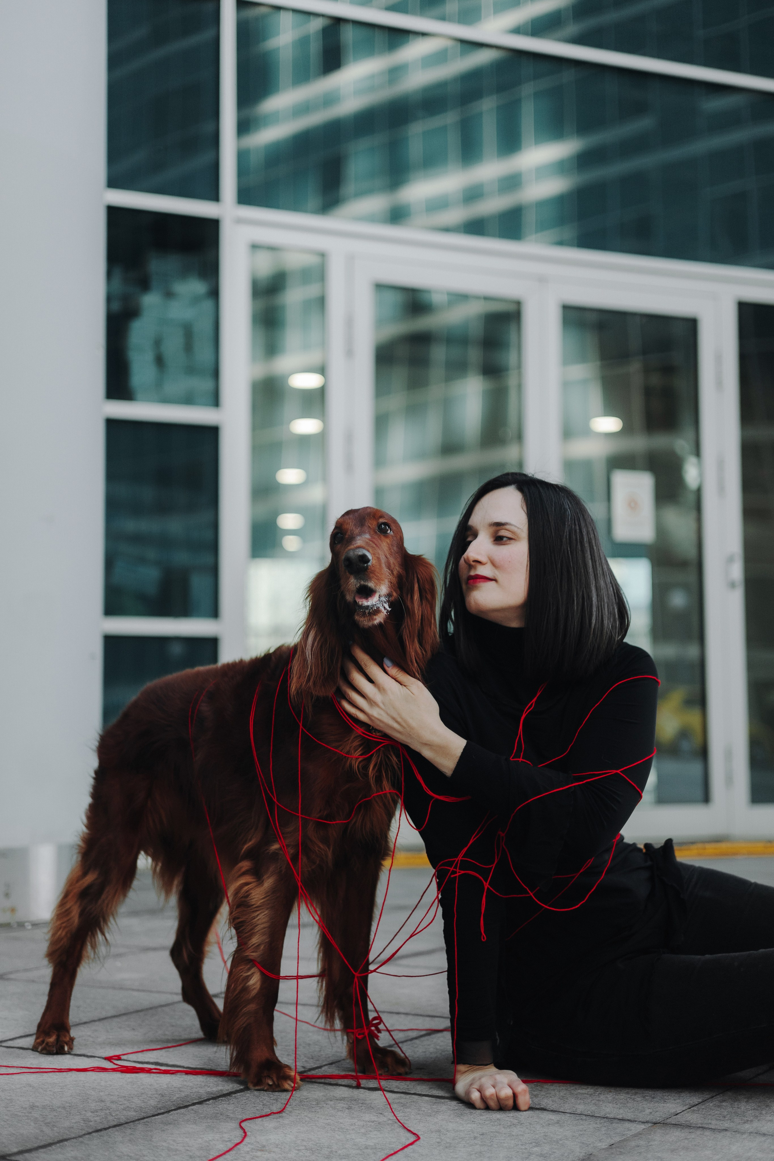 Маша и Лика. Фотограф-анималист Богданова Полина