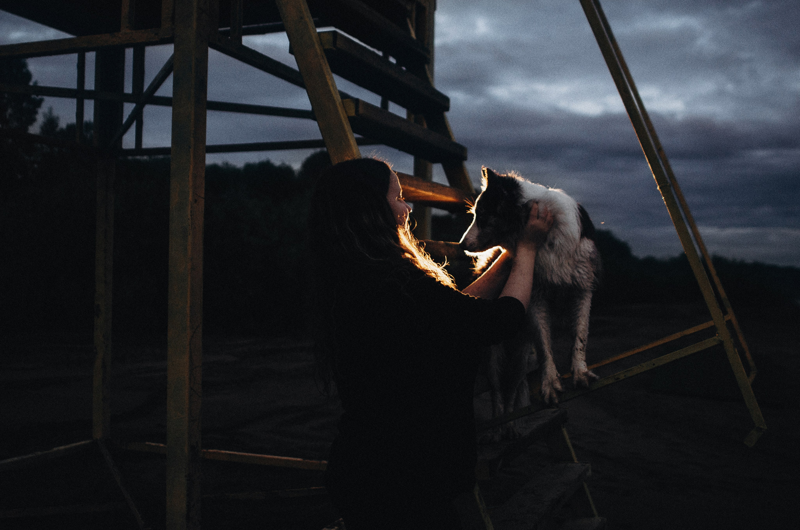 Алина и Бруна. Фотограф-анималист Богданова Полина
