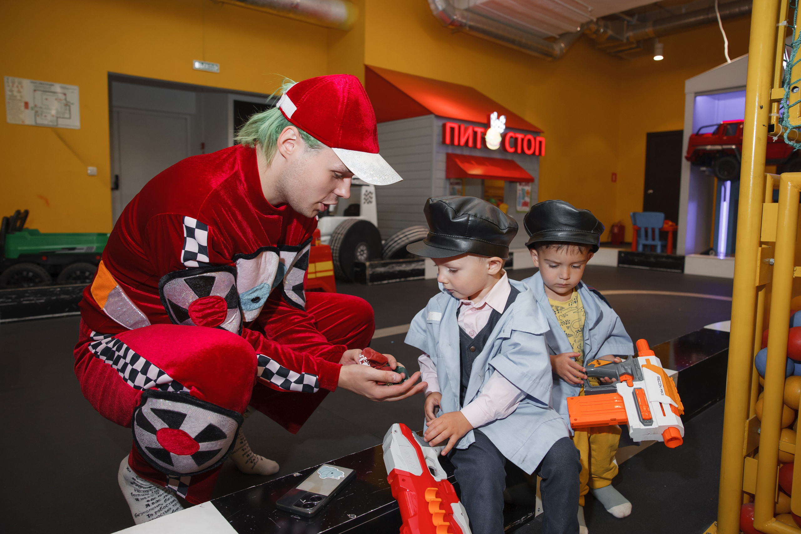 День Рождения, Глебу 3 годика, «Рули и строй». Свадебный и репортажный фотограф (Москва, Королев и другие)