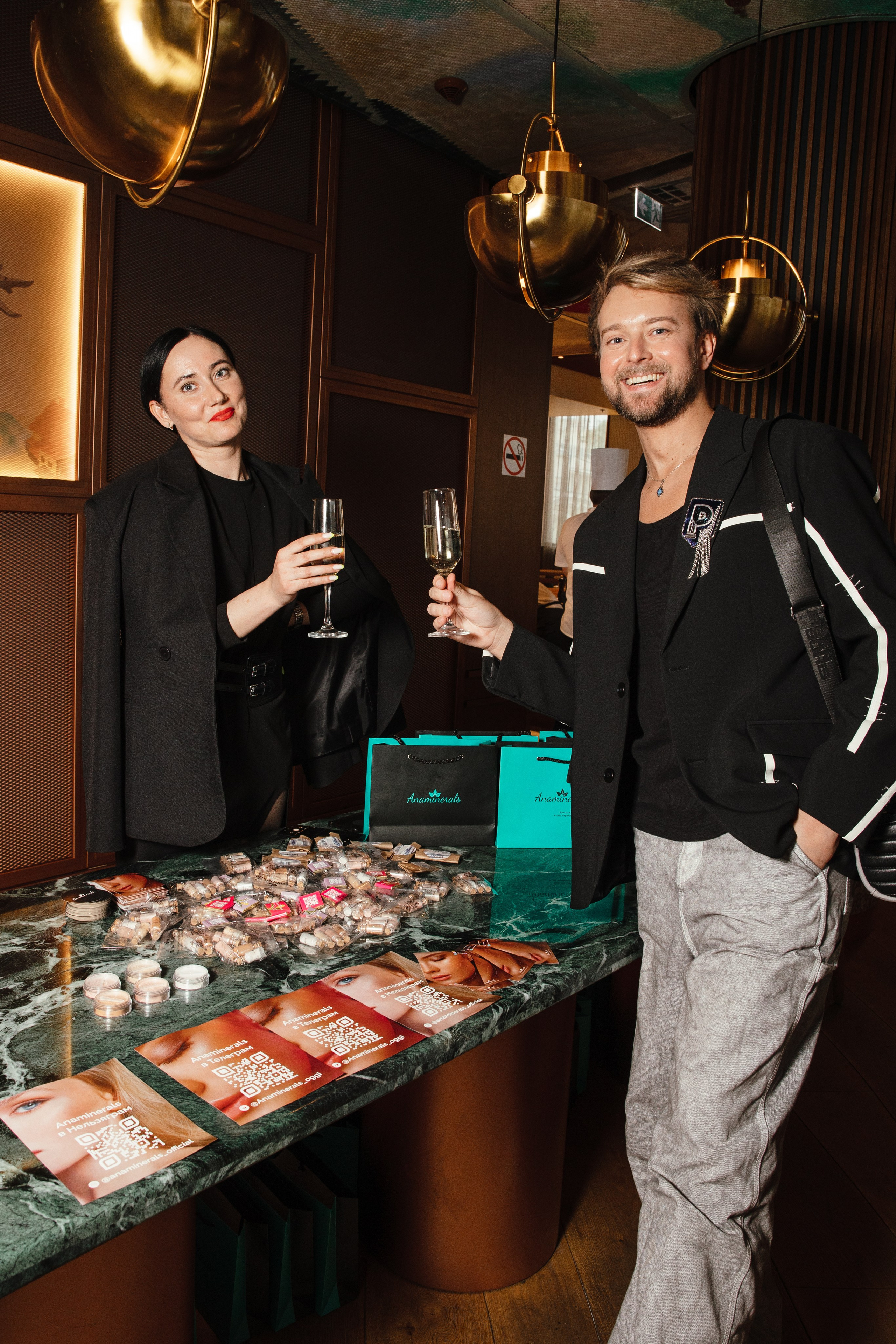 Презентация Russian Fashion Dom в ресторане Shagal. Контент фотограф в Москве и области Елена Кулакова