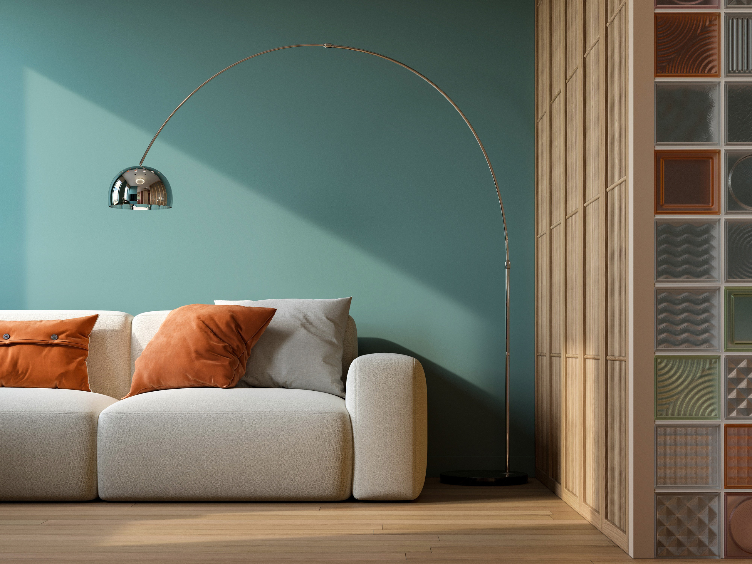 3D Визуализация Яркой Квартиры-Студии со Смелой Планировкой | Портфолио. Визуализатор интерьера в Москве | Брагин Кирилл