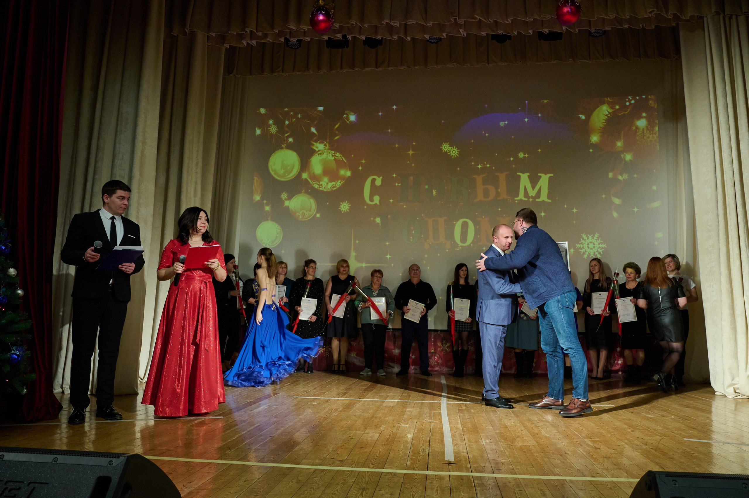 Новогодний концерт. Жизнь курорта Кабардинка в фотографиях