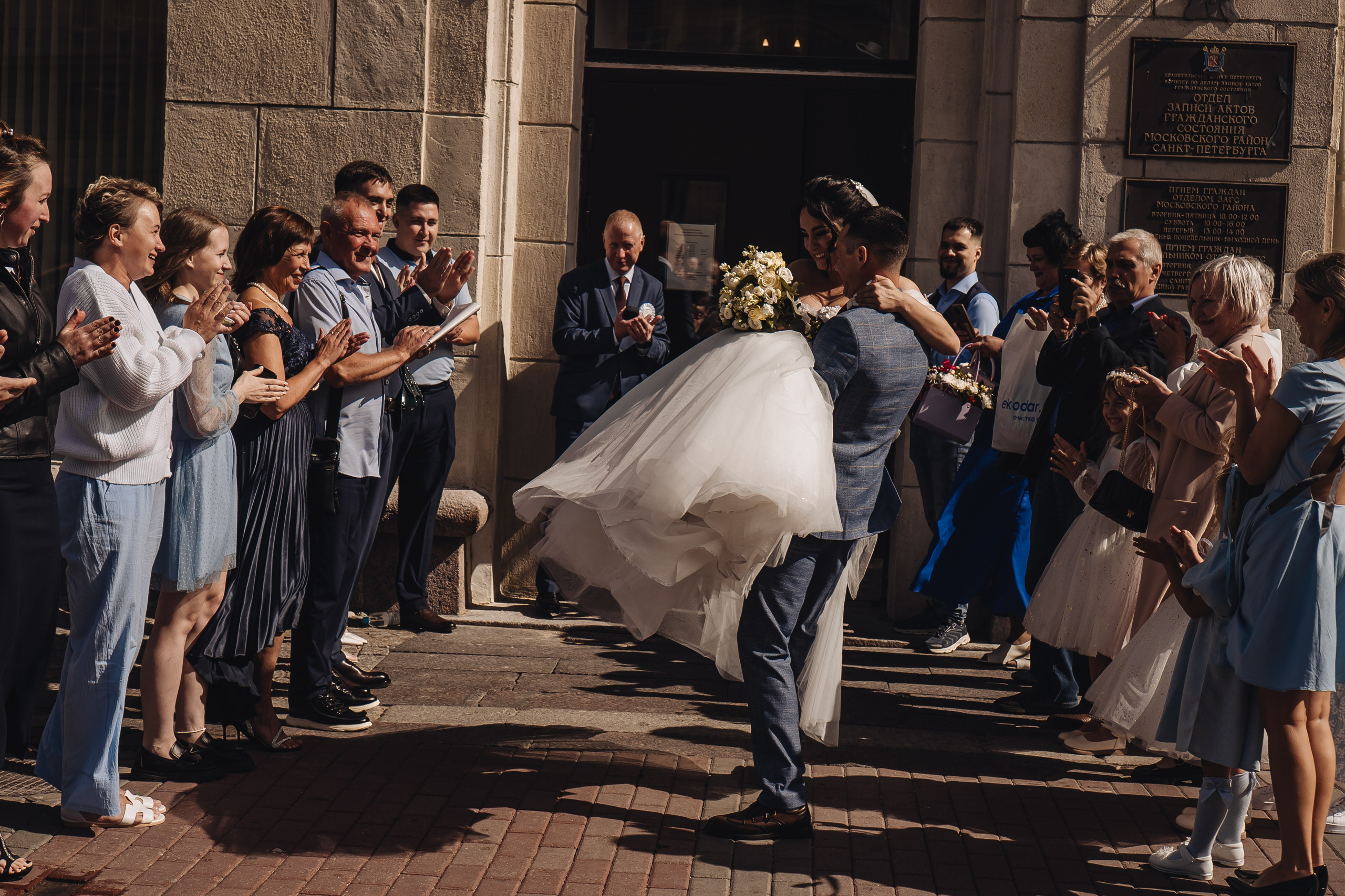 СВАДЕБНАЯ СЬЕМКА В ЗАГСЕ НА МОСКОВСКОМ ПРОСПЕКТЕ. Профессиональный фотограф, Санкт-Петербург — Виктория Богомолова