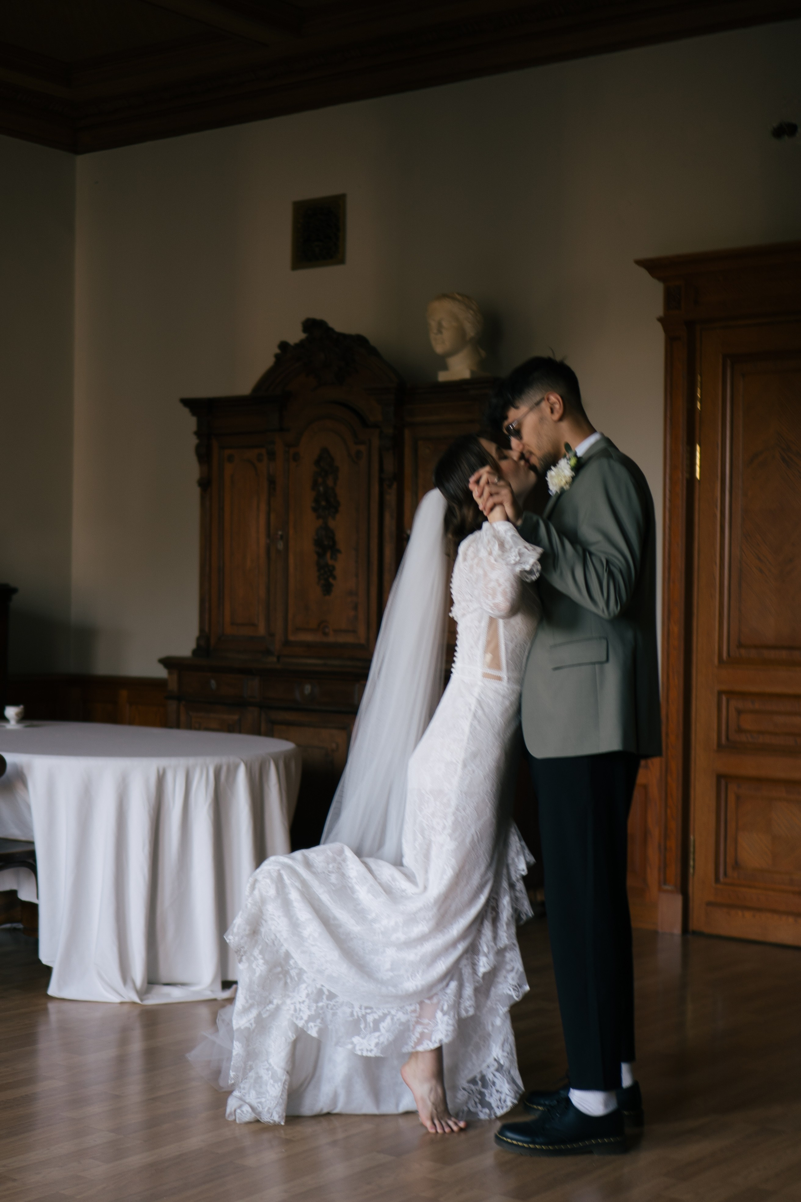 СВАДЕБНАЯ СЬЕМКА В СТУДИИ. Профессиональный фотограф, Санкт-Петербург — Виктория Богомолова