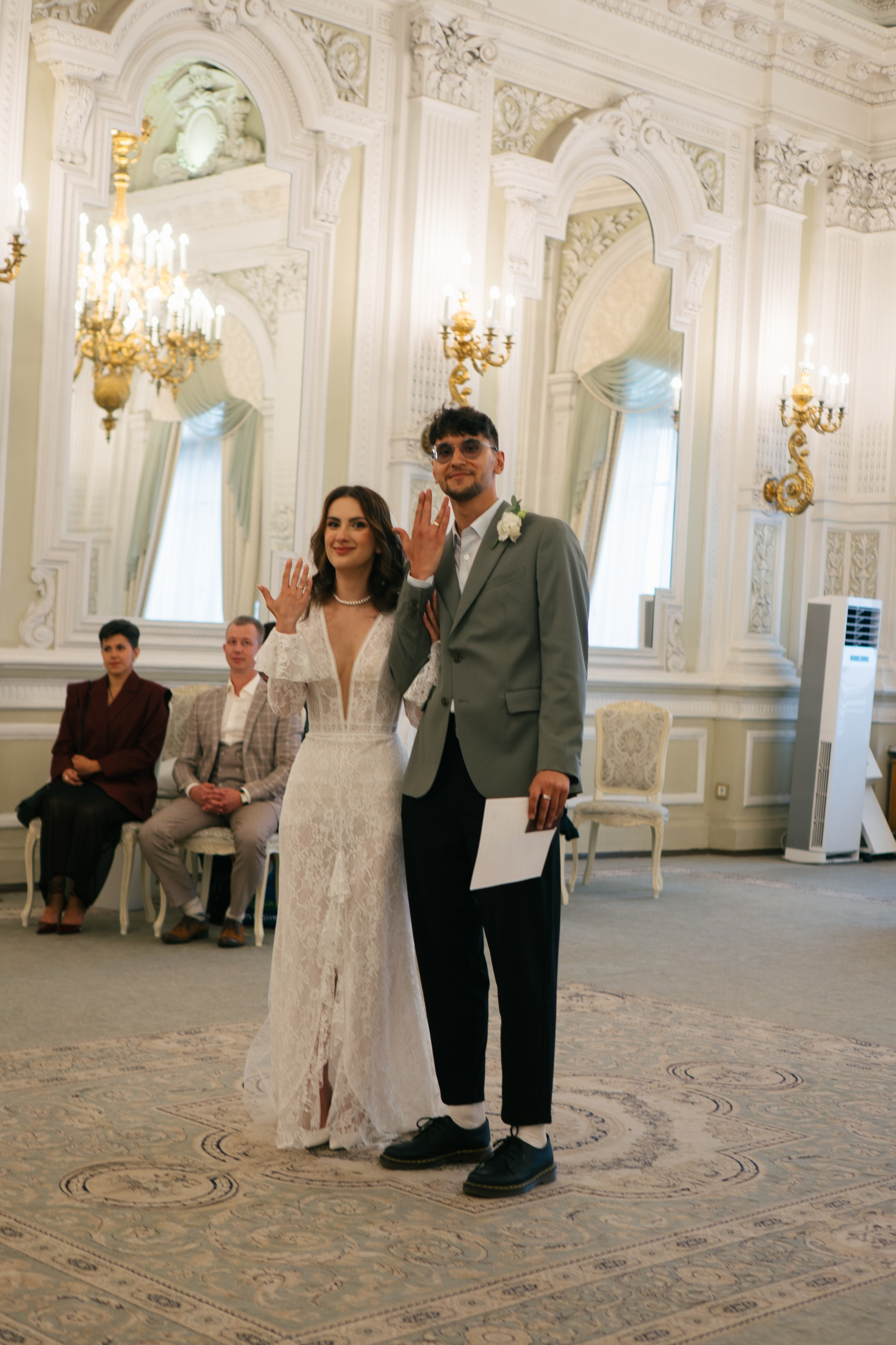 СВАДЕБНАЯ СЬЕМКА В ПЕРВОМ ДВОРЦЕ БРАКОСОЧЕТАНИЯ. Профессиональный фотограф, Санкт-Петербург — Виктория Богомолова