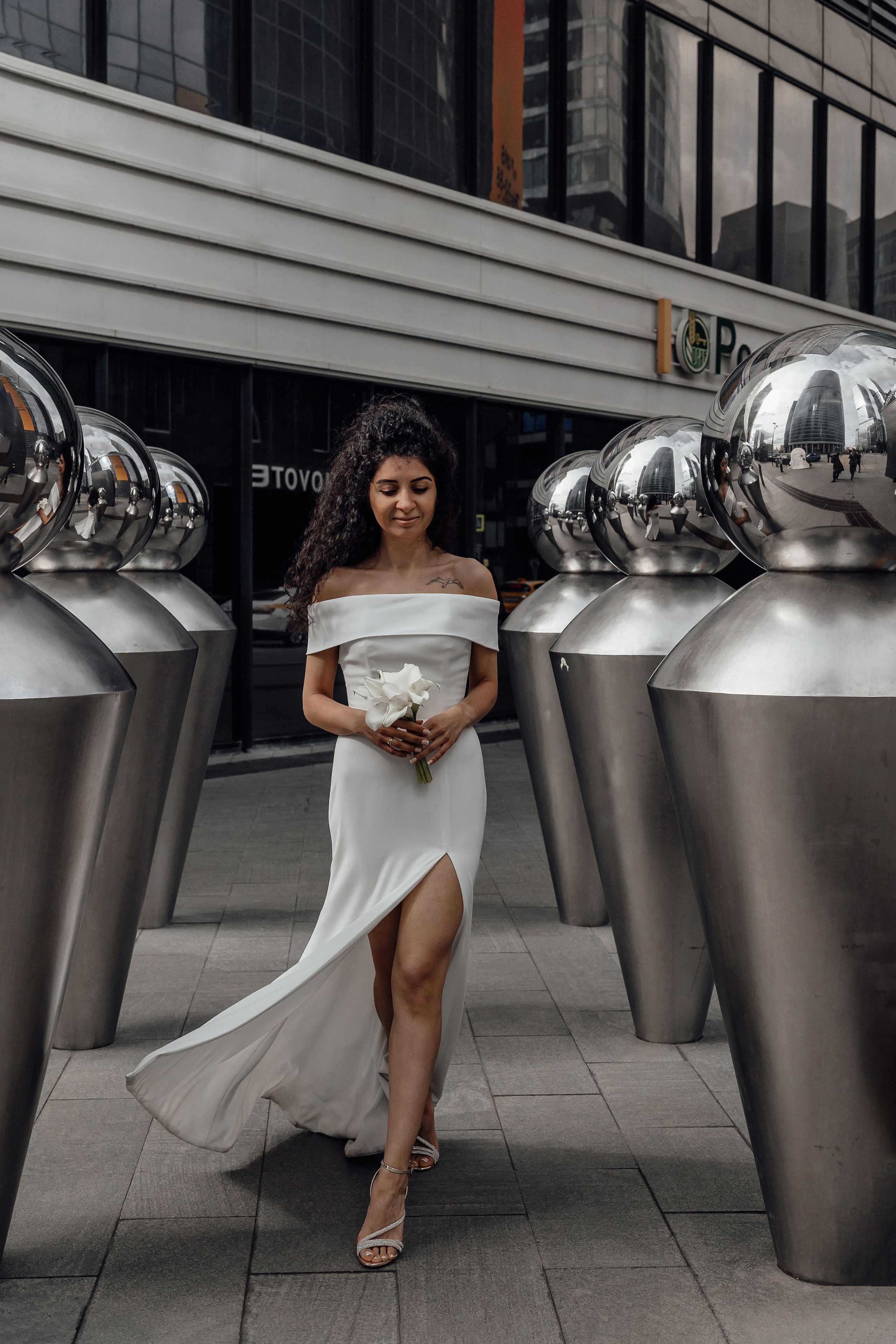 свадебная фотосессия москва сити