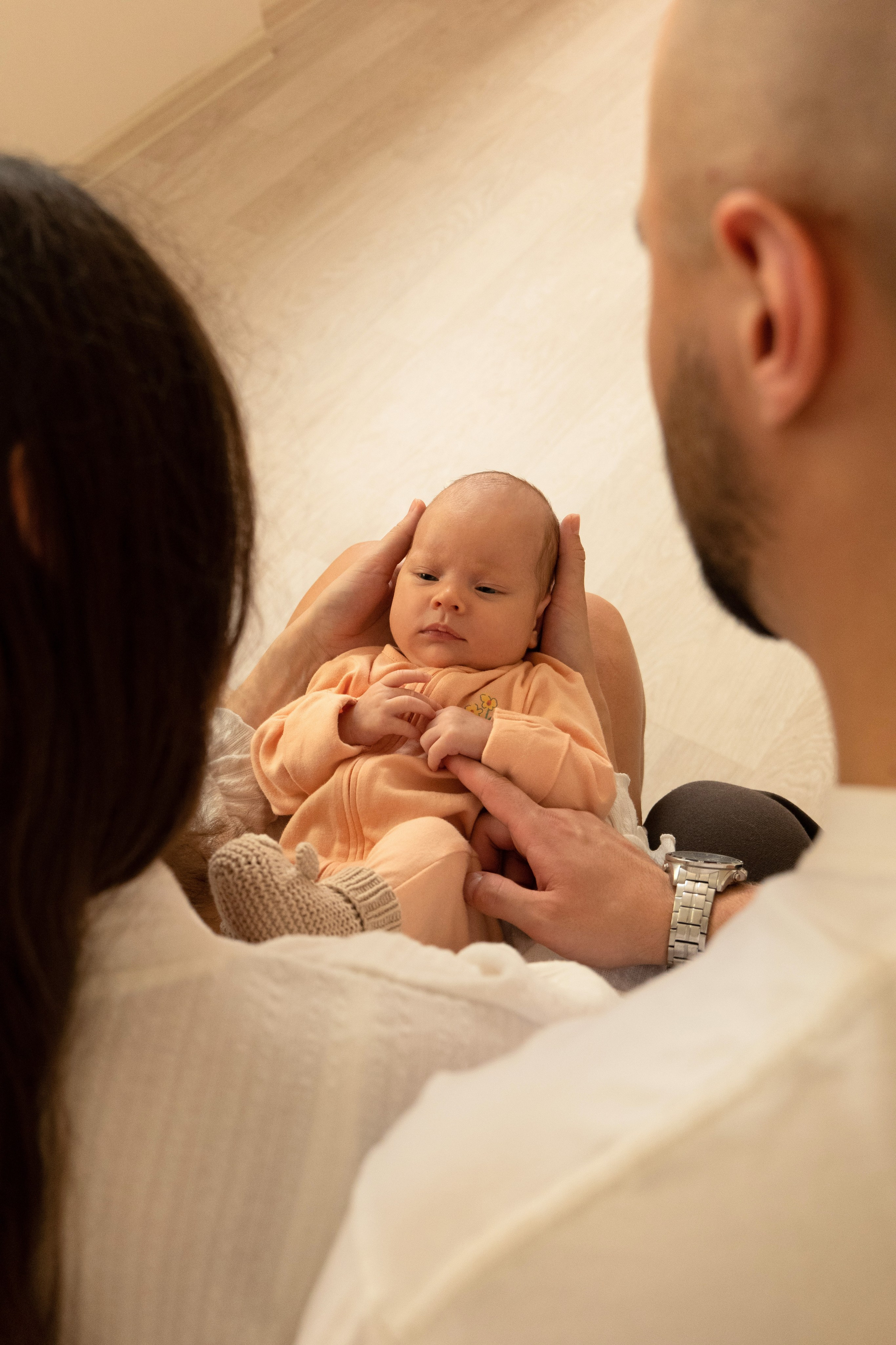 Первый месяц жизни Эмилии. Фотограф видеограф Ольга Василевская