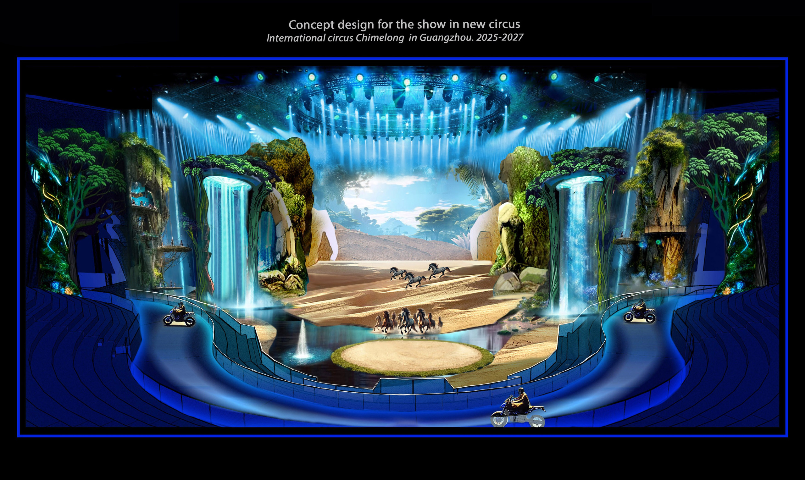 STAGE DESIGN. Munina Dina. Set design portfolio