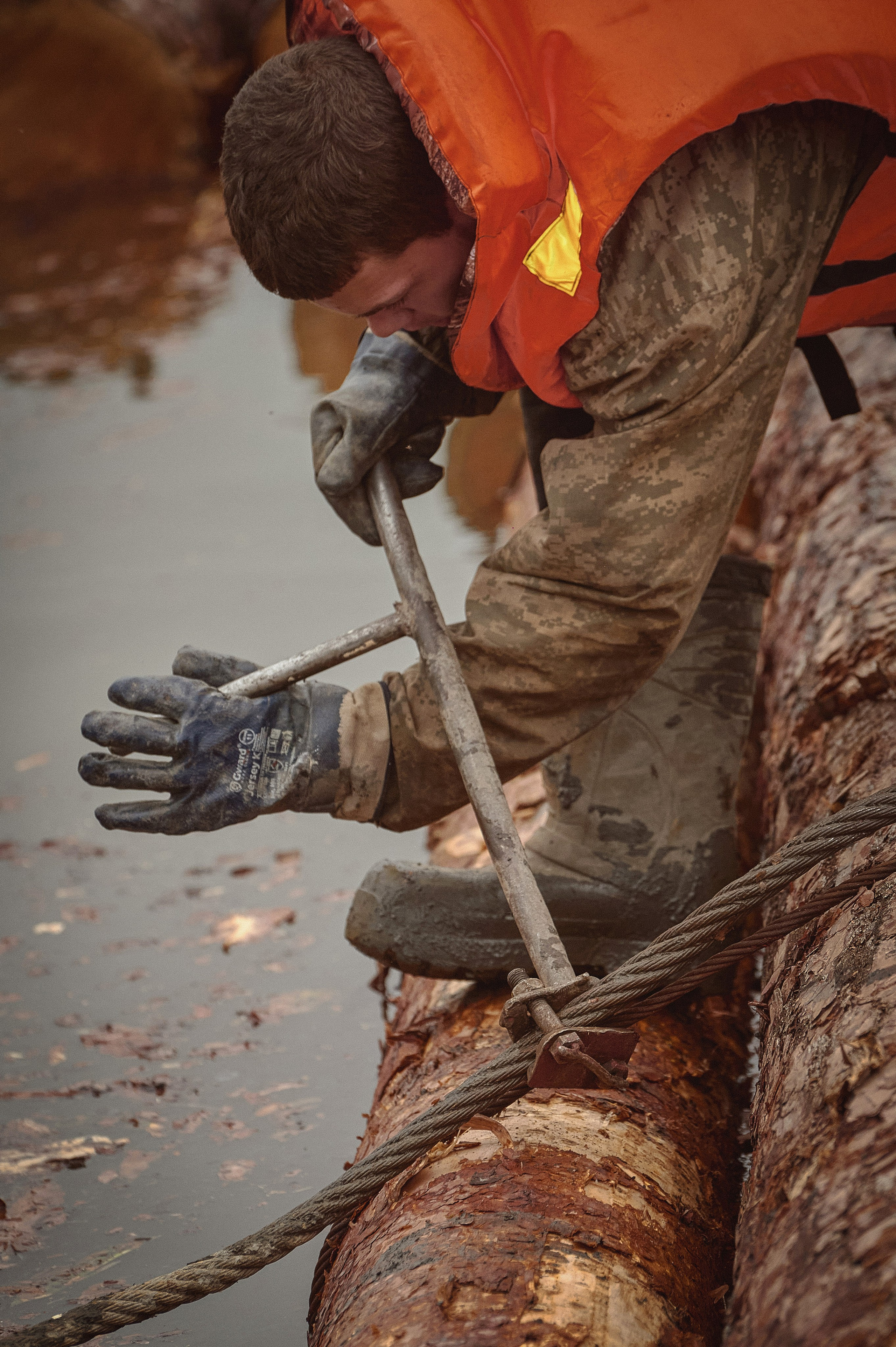 Лесозаготовка г. Мотыгино. Фотограф Яковлев Роман — Красноярск