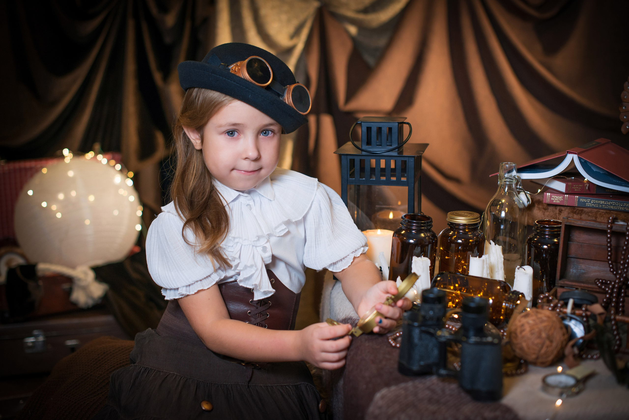 Стимпанк. Татьяна Гойда портретный и семейный фотограф Ленск. Выпускные альбомы