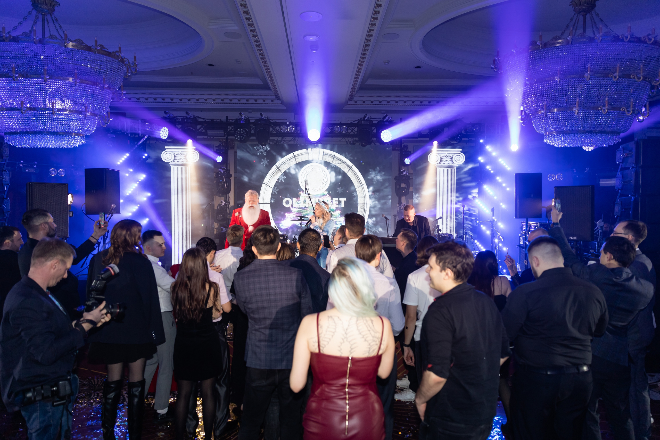 Новогодний корпоратив OLIMBET (The Ritz-Carlton). Татьяна Чернышова свадебный фотограф Москва