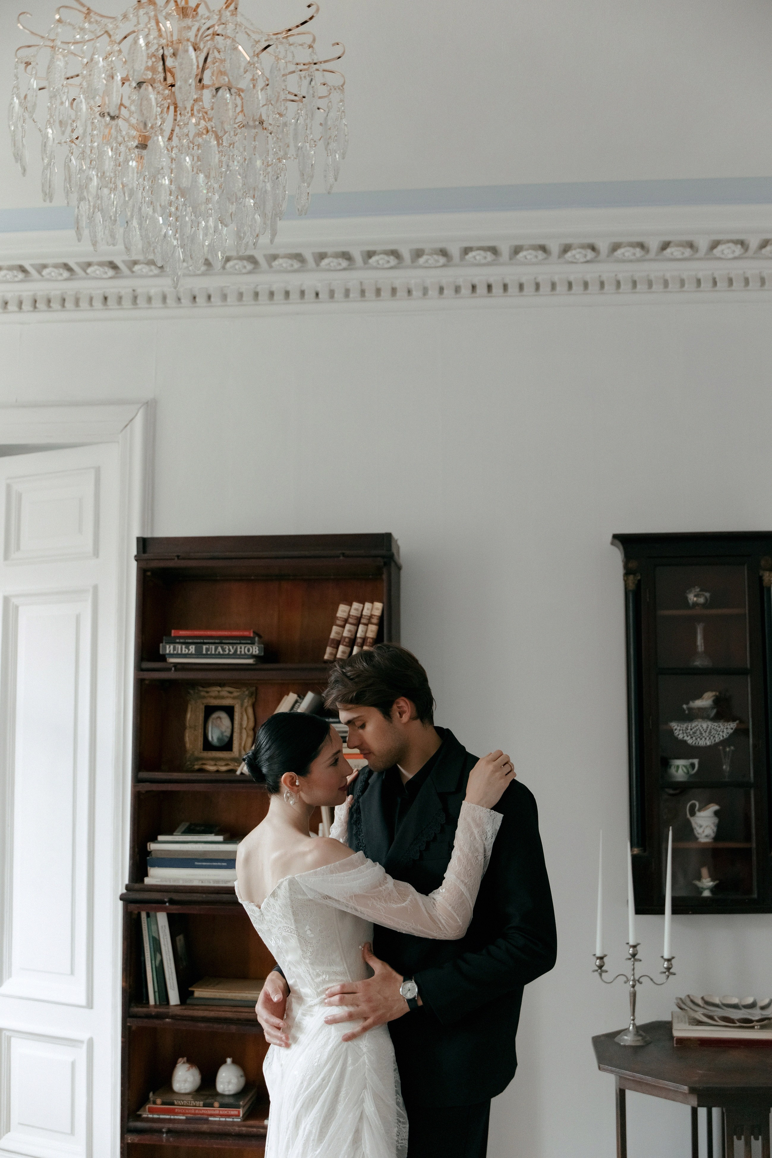 Винтажная история Полины и Дмитрия. Свадебный фотограф Москва