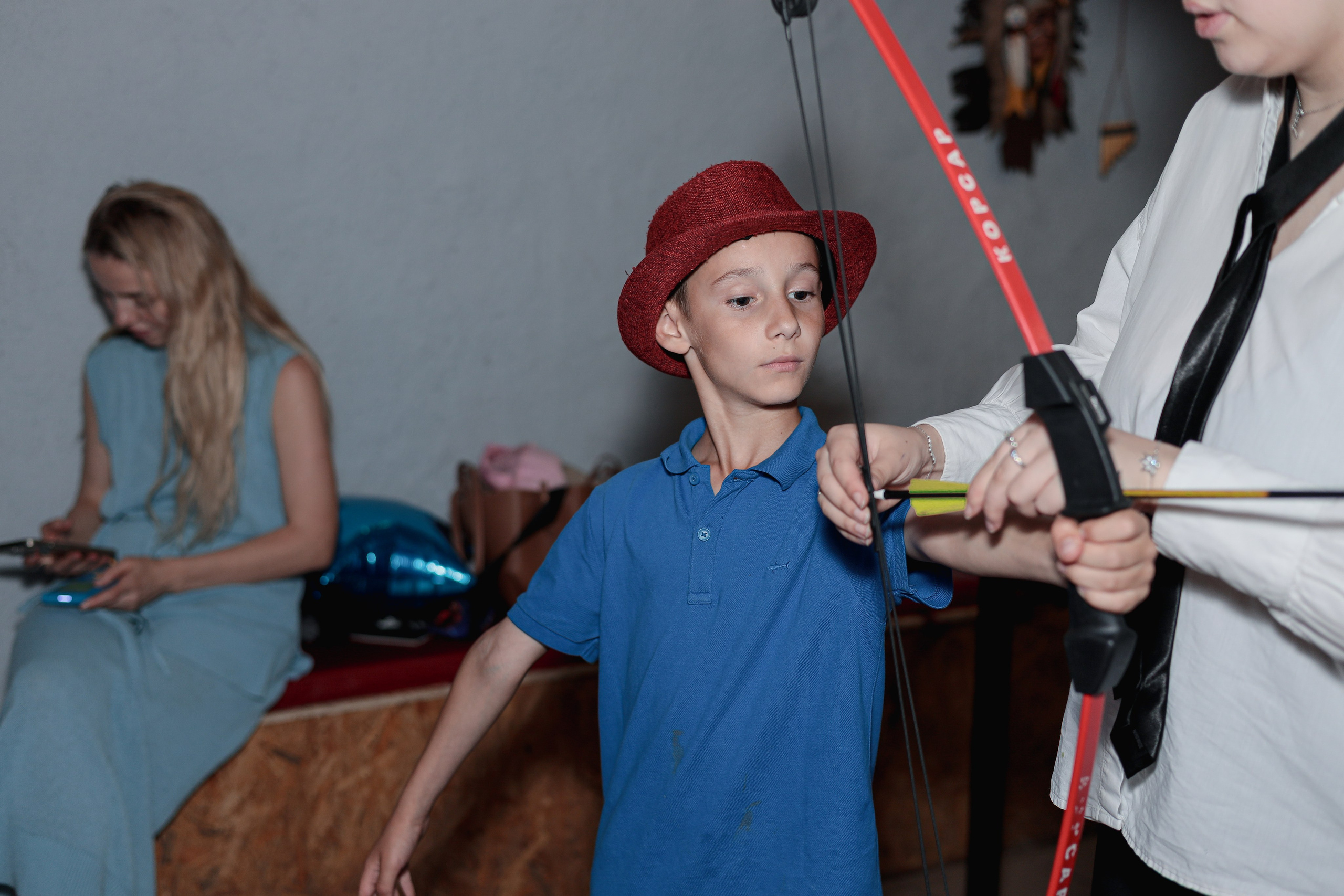 День рождение в стрелковом клубе. Фотограф Надршина Лилия