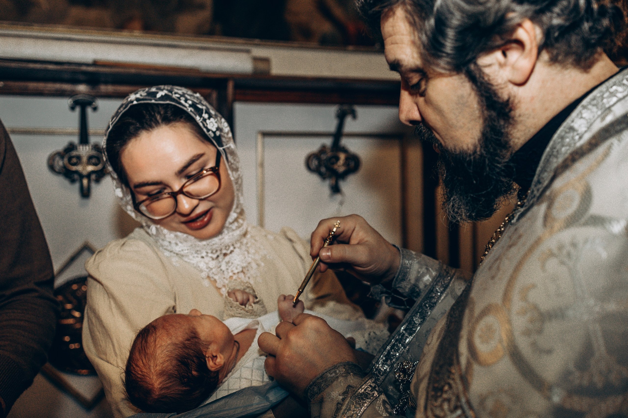 Крещение в Храме Воскресения Словущего в Даниловской Слободе. Главная