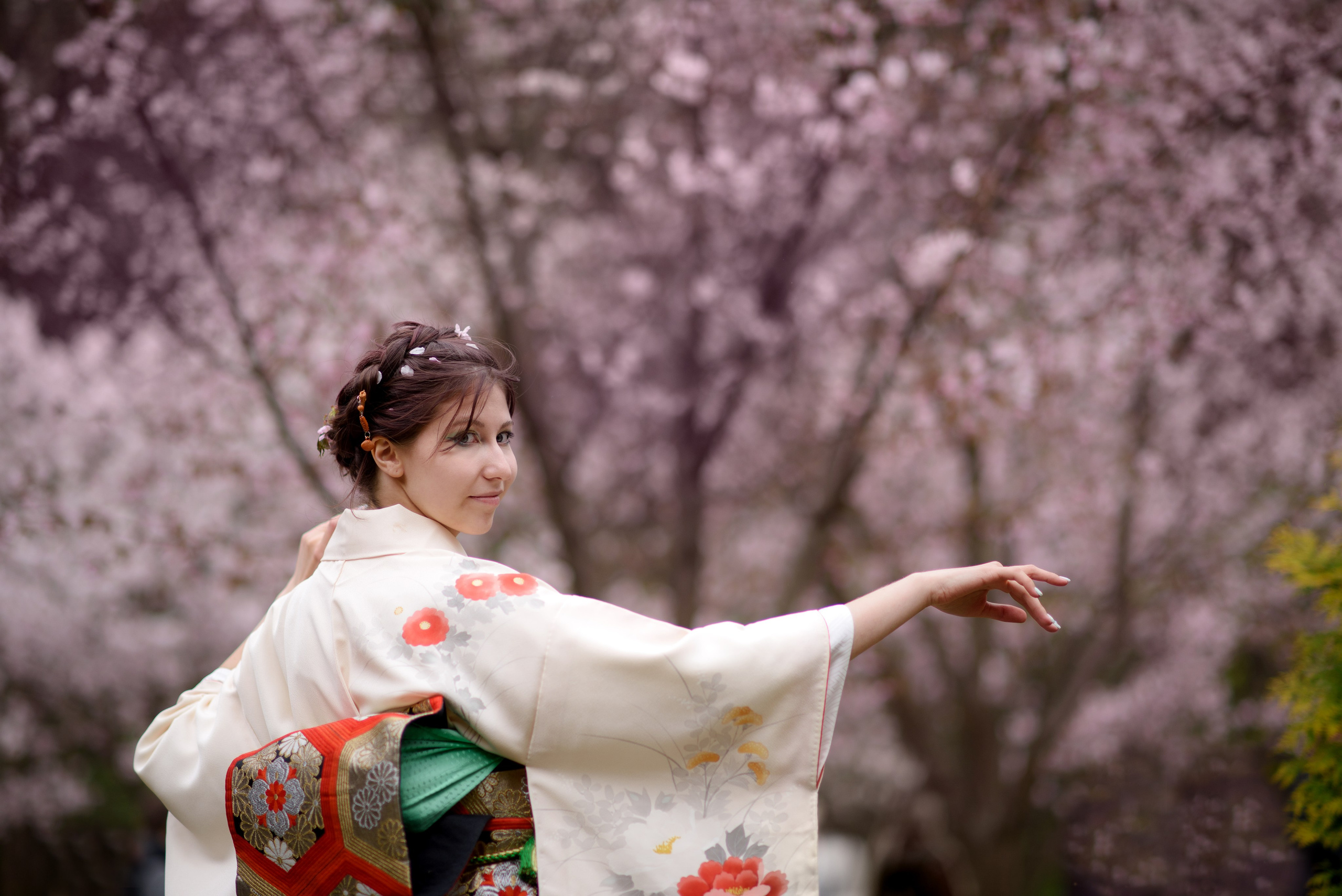 Любование сакурой в Бирюлевском дендропарке. Главная