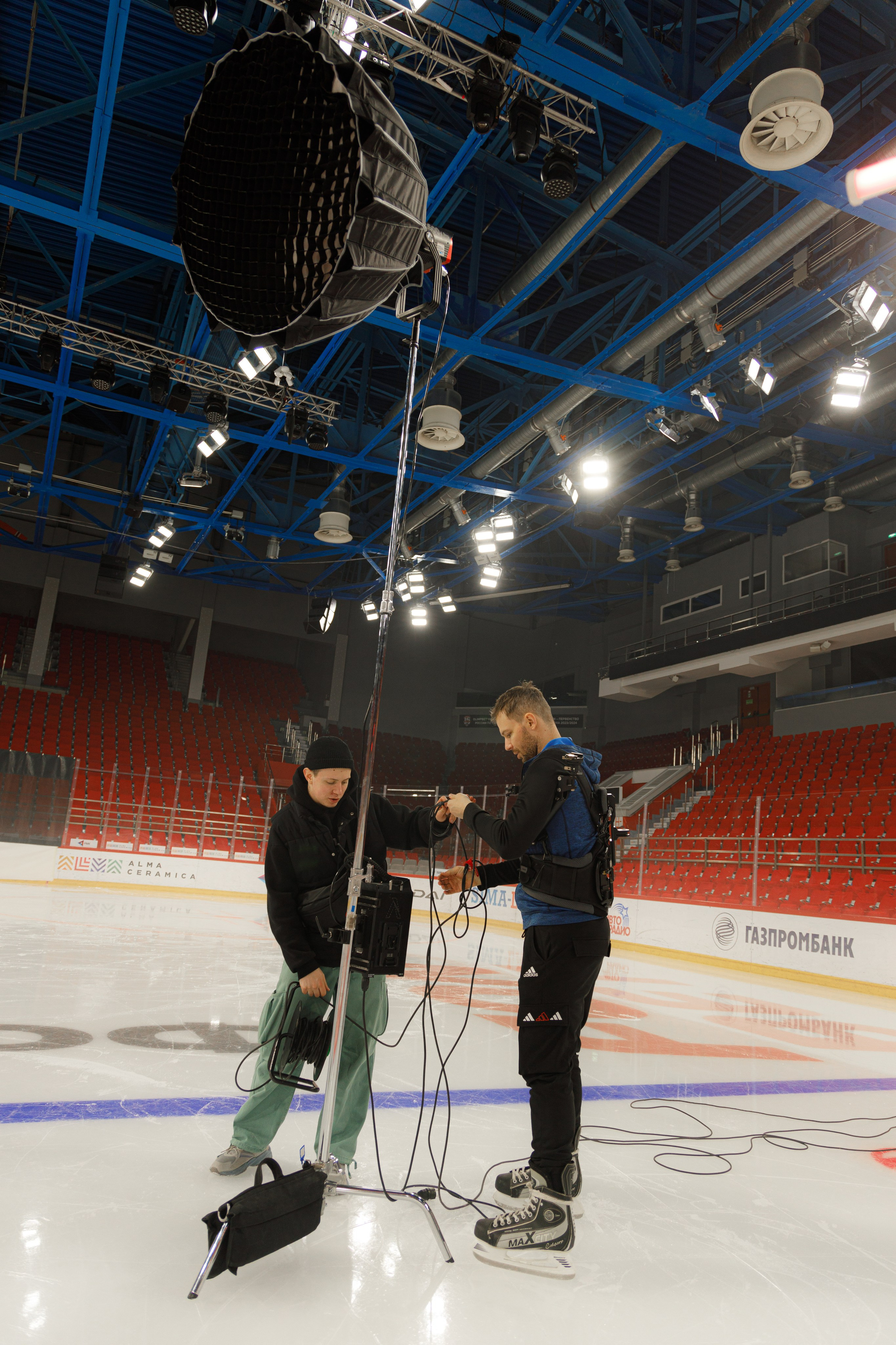 Бэкстейж съемки для Winline. Фотограф в Екатеринбурге Андрей Медведко