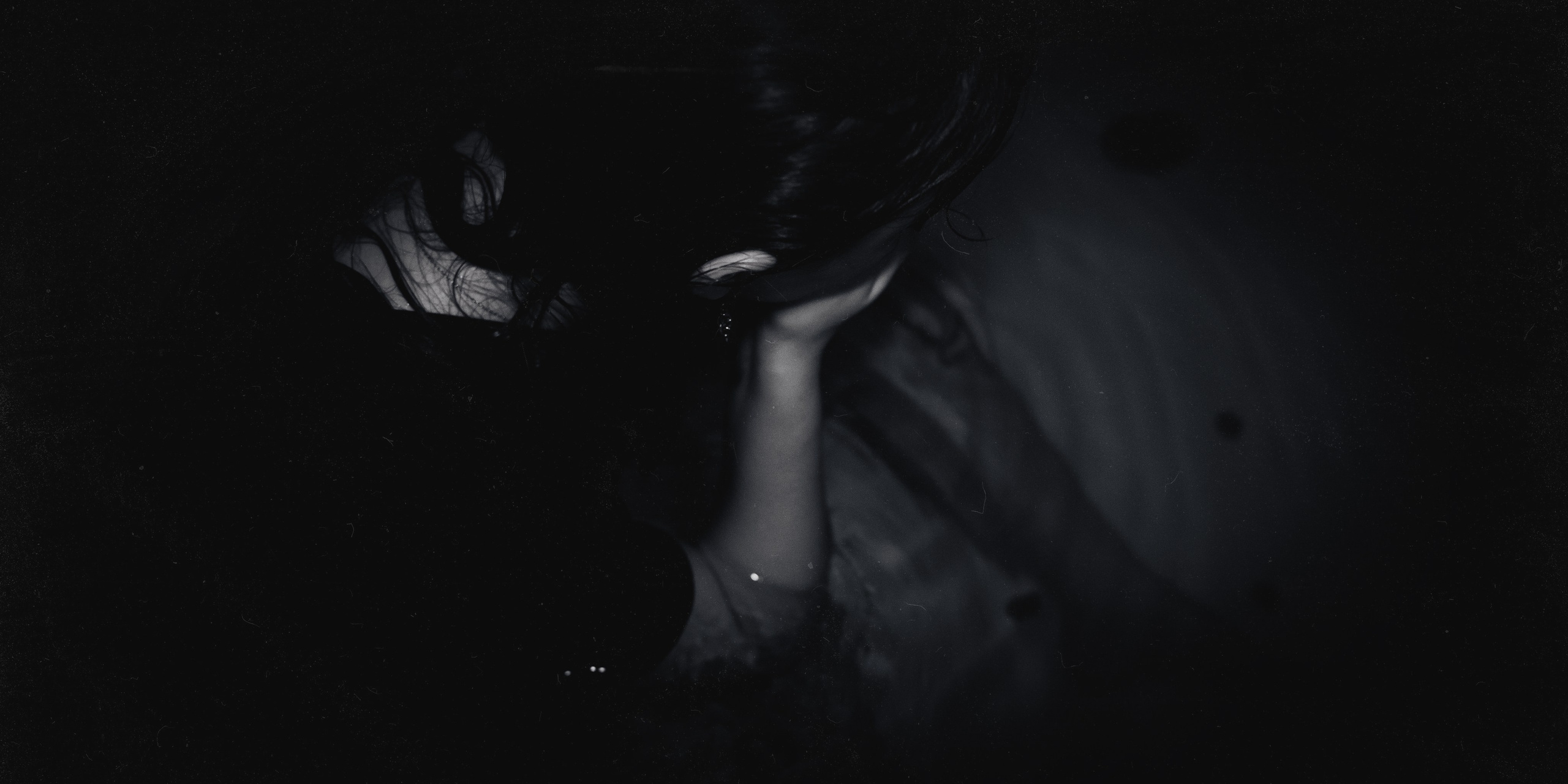 Asphyxia. Polypolarphotography