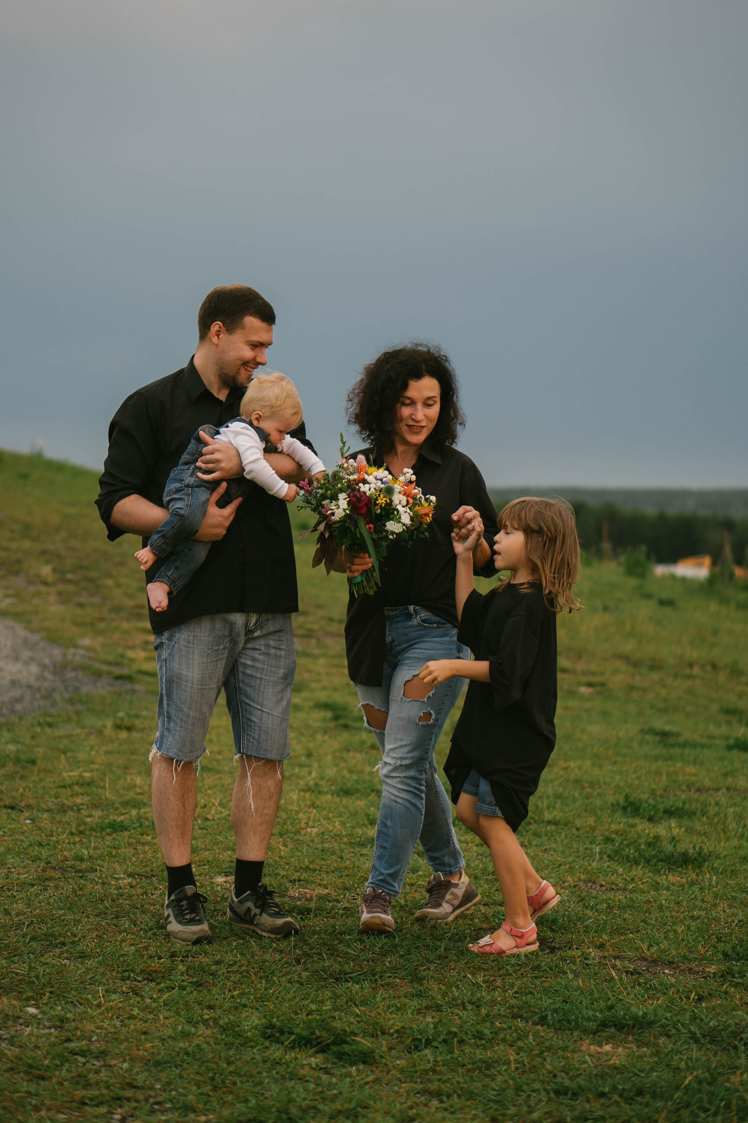 Семейная фотопрогулка семьи И. Фотограф Ольга Игорева