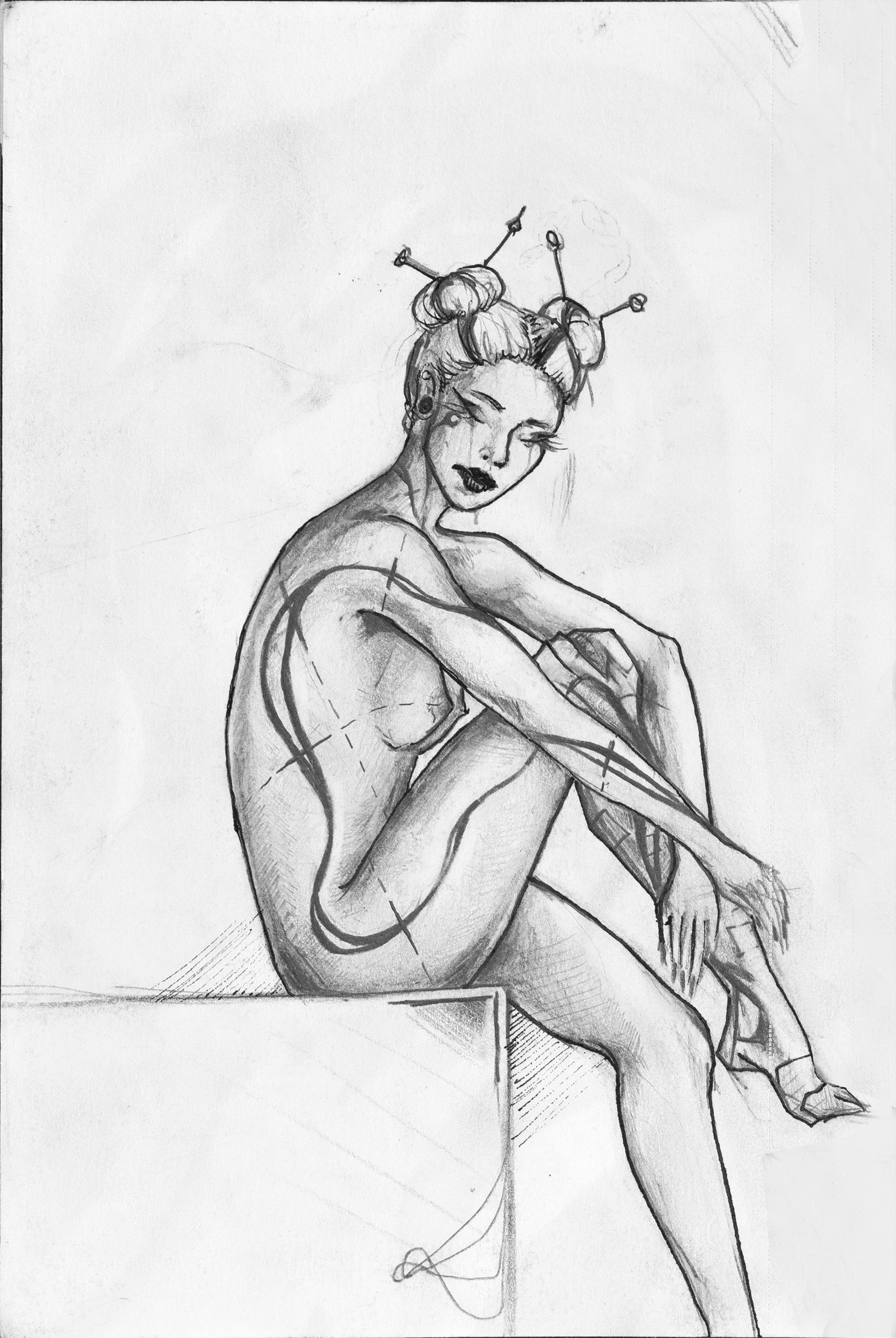 Графика. Художница Маргарита Гусак