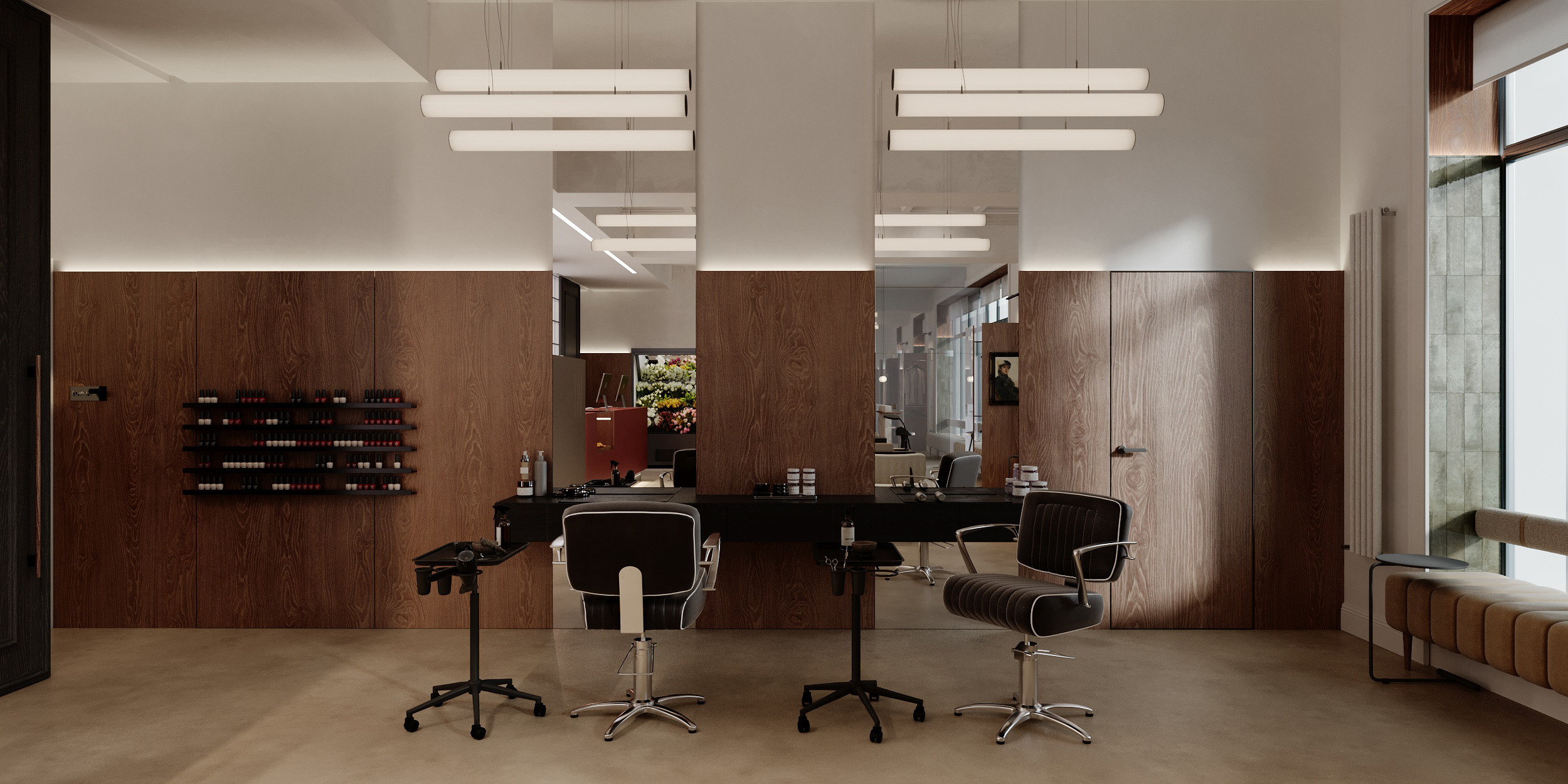 Салон красоты «IKI». Дизайн интерьера от Дмитрия Баландина