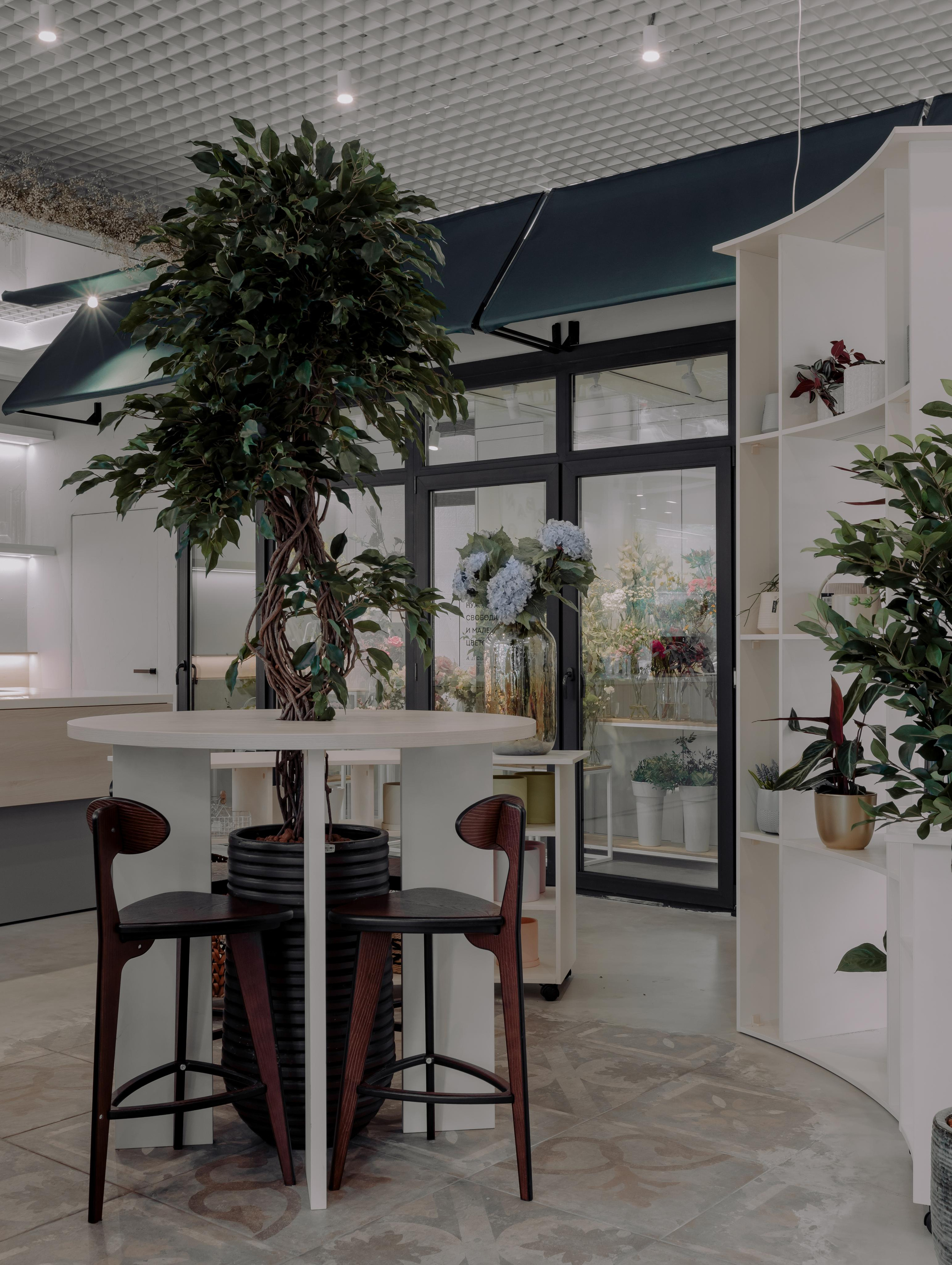 Салон цветов «URBAN FLO». Дизайн интерьера от Дмитрия Баландина