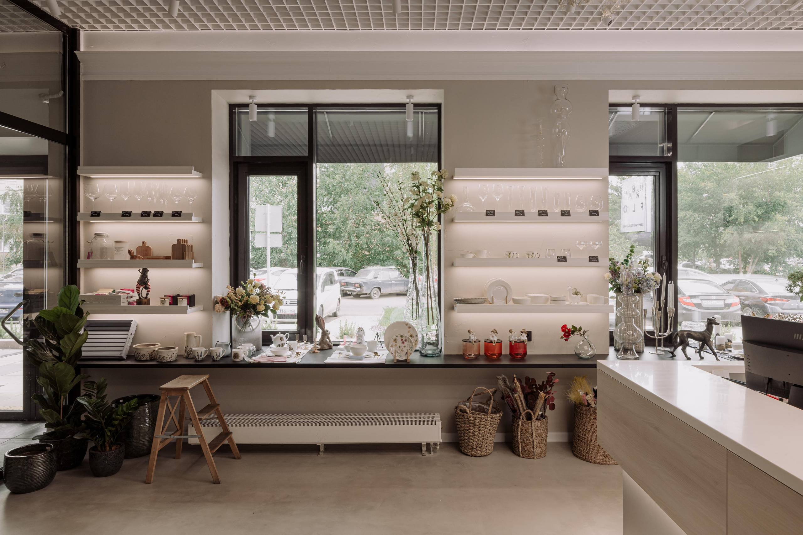 Салон цветов «URBAN FLO». Дизайн интерьера от Дмитрия Баландина